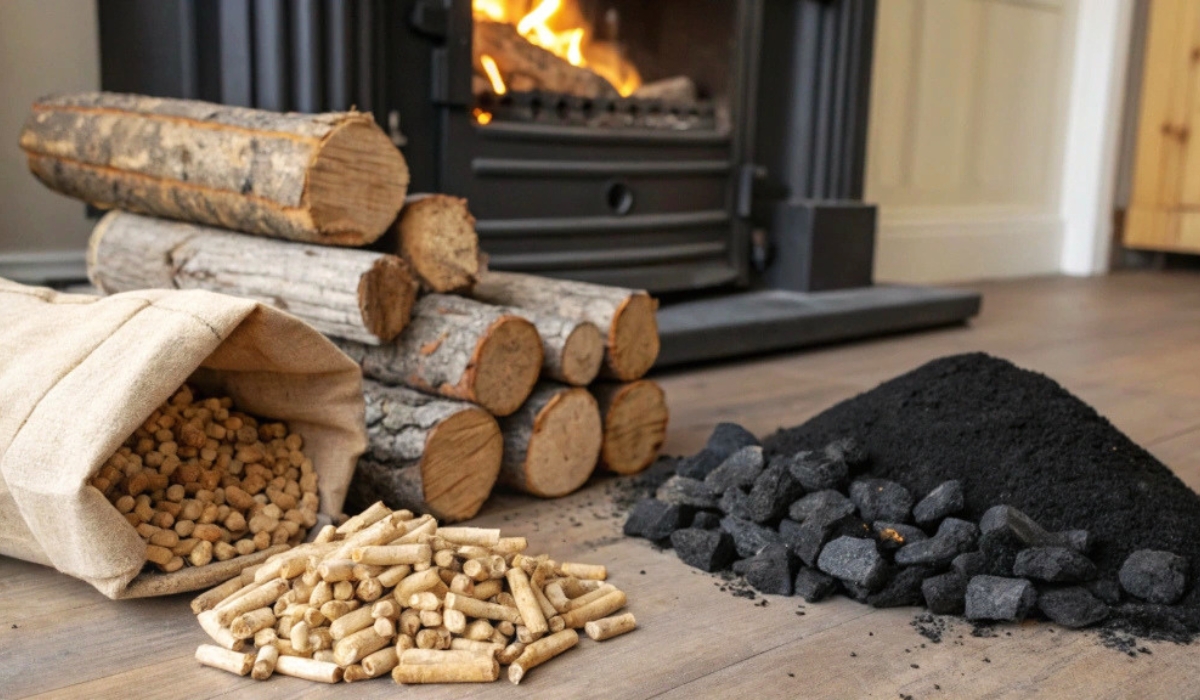 Види палива для твердопаливних котлів: варіанти