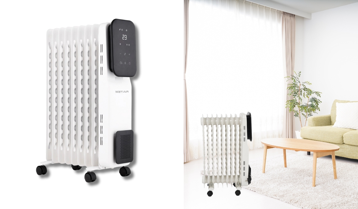 WetAir WOH-9VW - надійний і безпечний масляний обігрівач у рейтингу