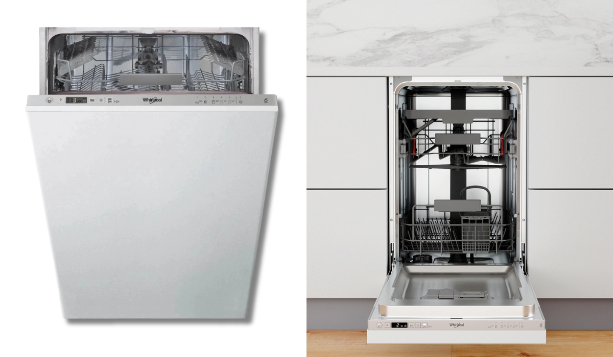 Whirlpool WSIC3M27C - хорошая посудомоечная машина в рейтинге