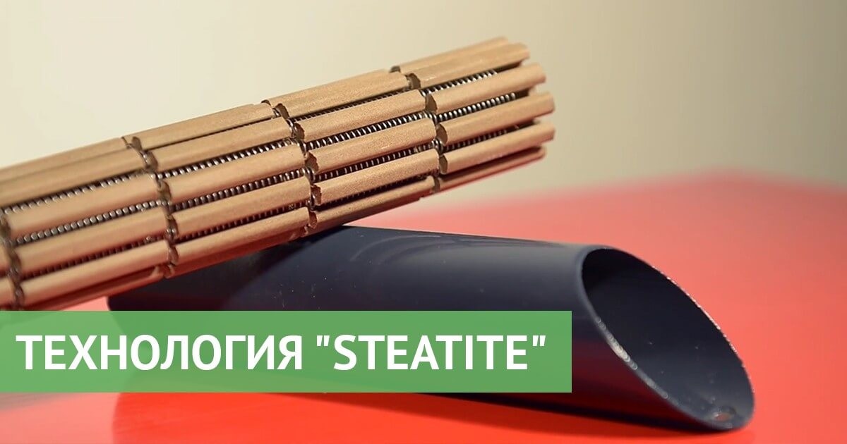 Технологія "Steatite" - унікальний патент від Atlantic Groupe