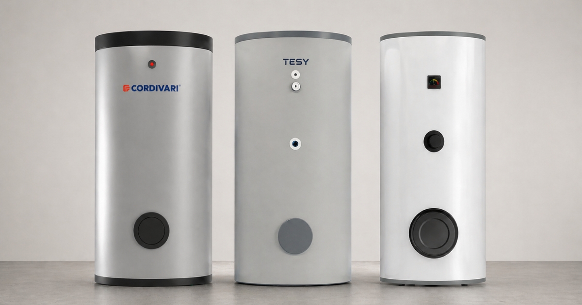 ТОП 6: Рейтинг кращих бойлерів непрямого нагріву 2026 року