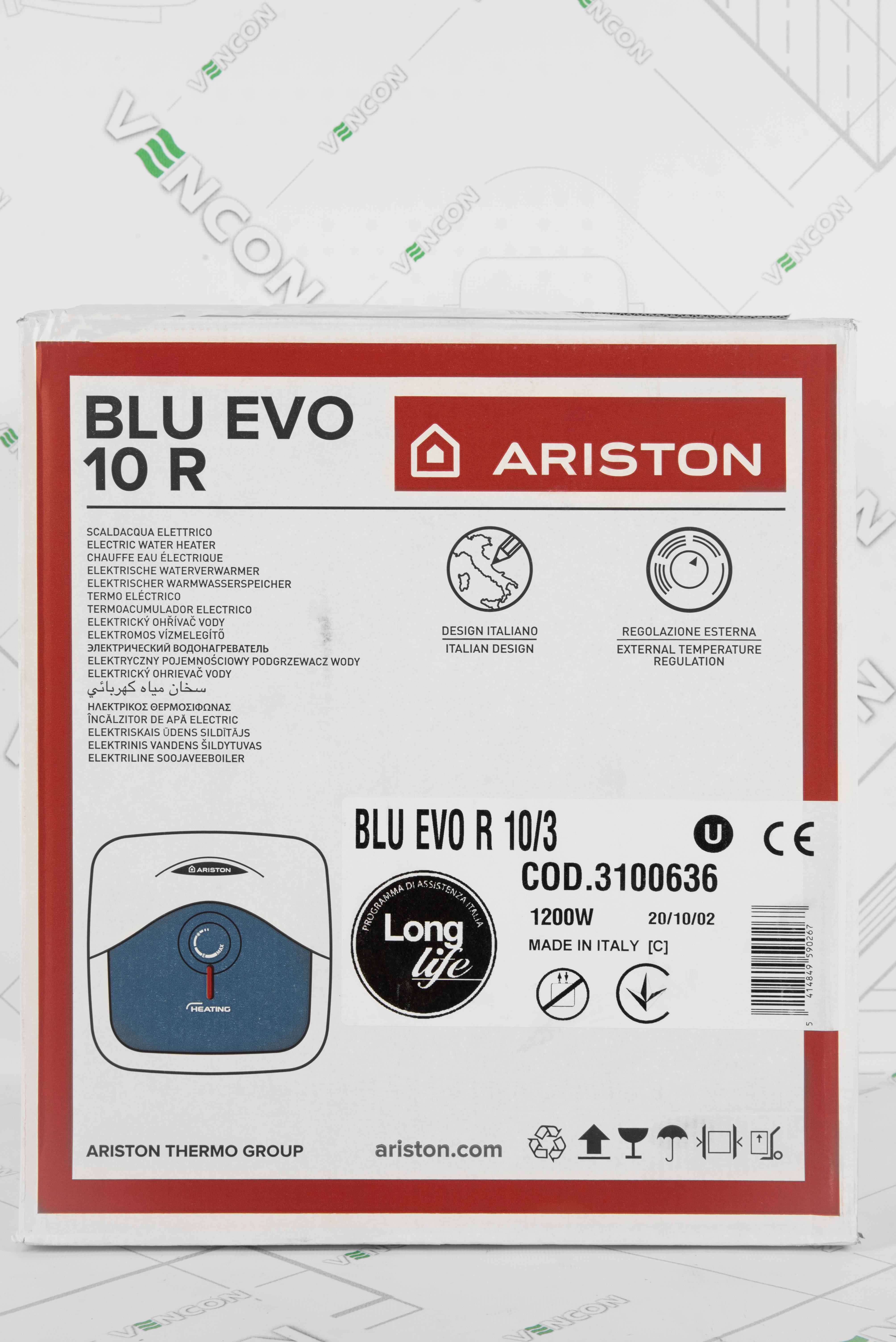 Водонагрівач Ariston Blu Evo R 10/3 огляд - фото 11