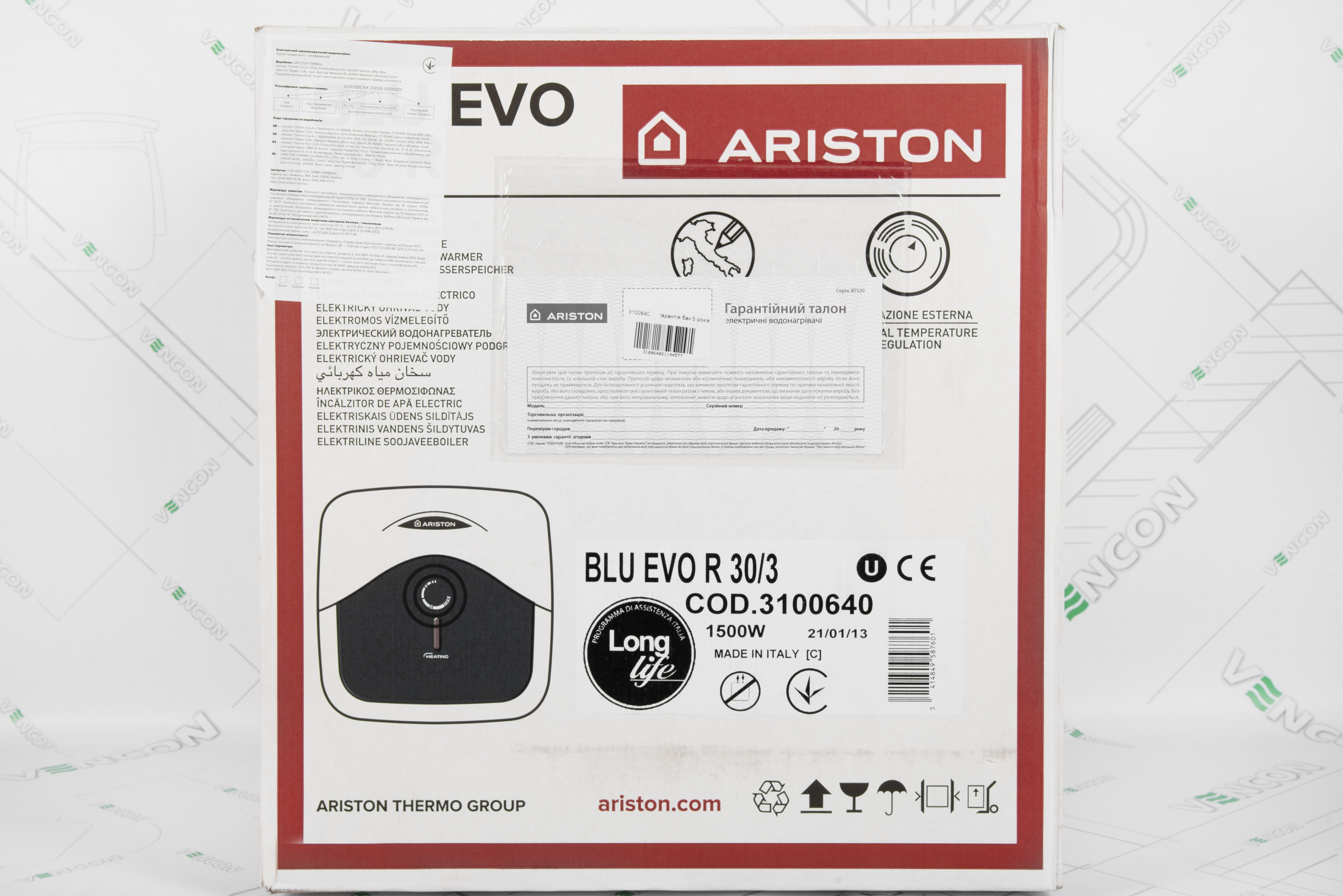 продукт Ariston Blu Evo R 30/3 - фото 14