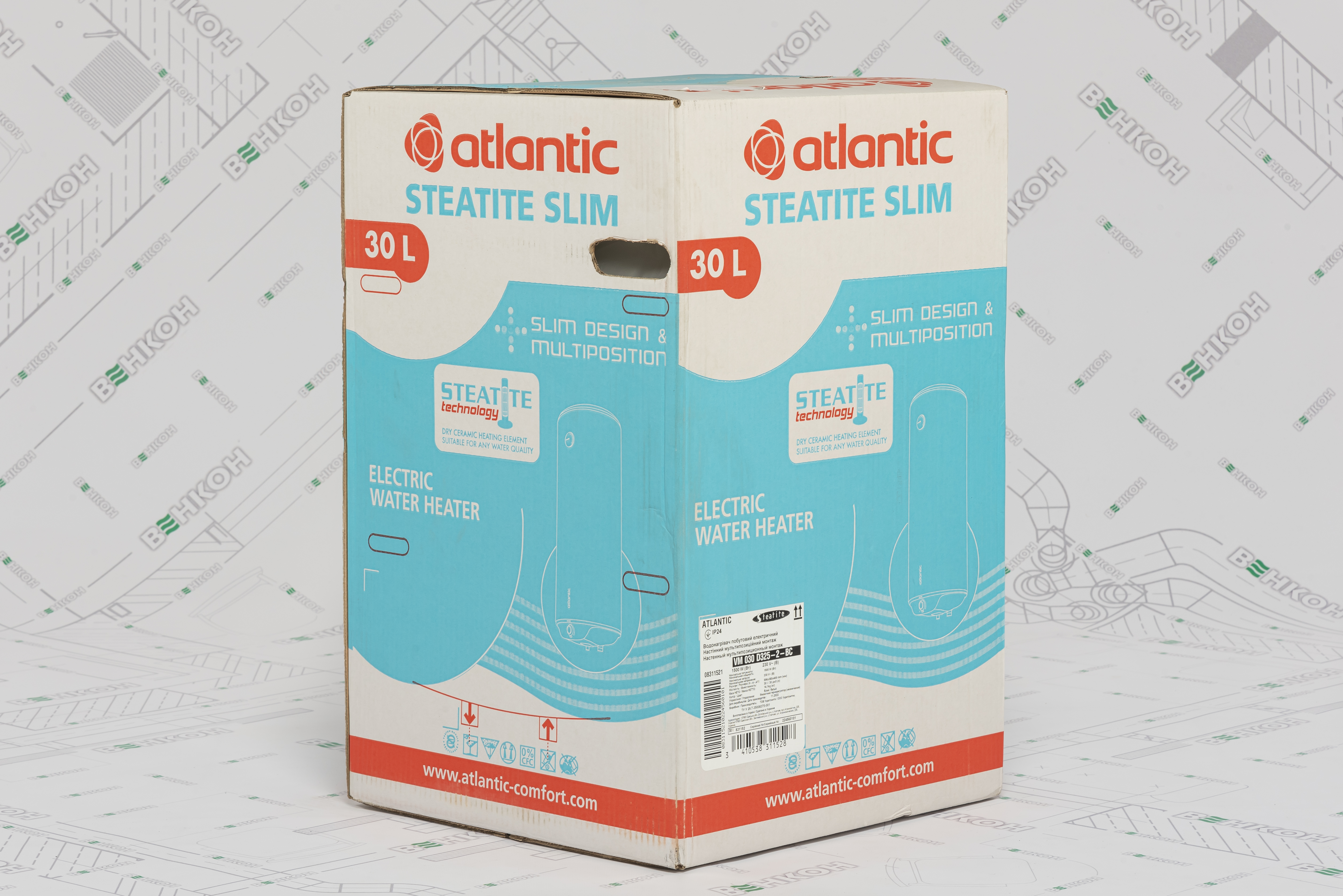 товарна одиниця Atlantic Steatite Slim VM 30 D325-2-BC - фото 15