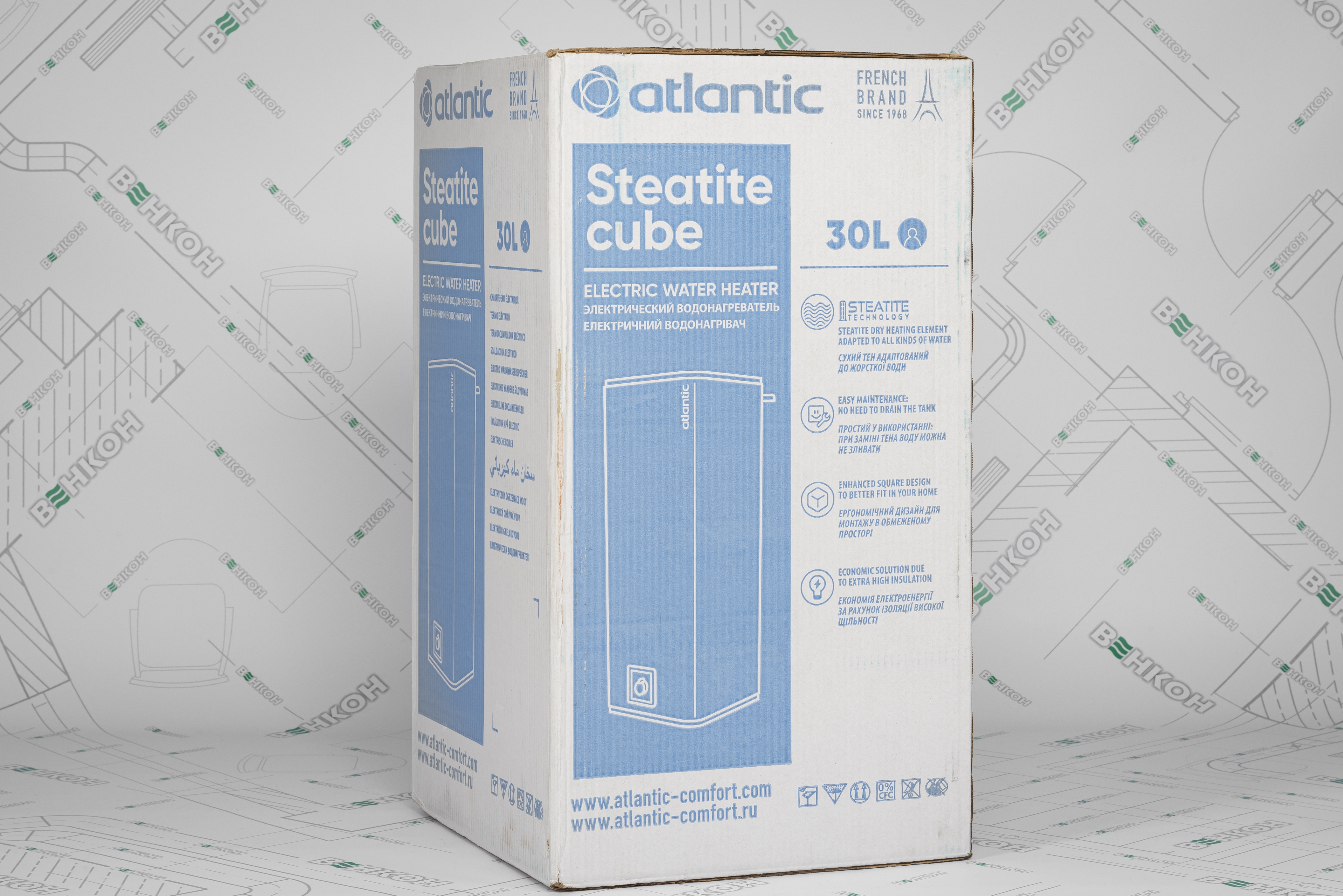 товар Atlantic Steatite Cube Slim VM 30 S3 C 1500W - фото 13