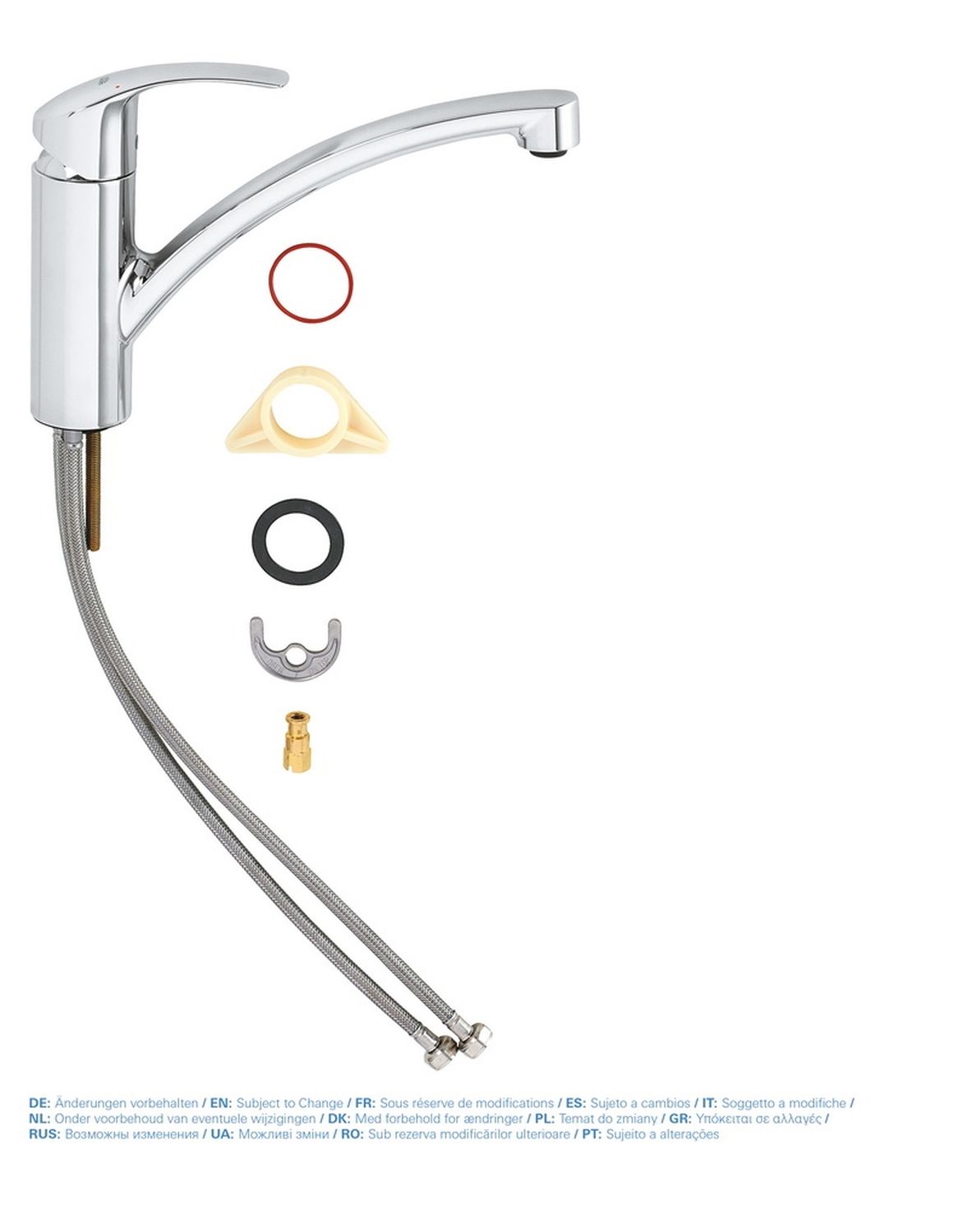 в продажу Змішувач для кухні Grohe Eurosmart 33281002 - фото 3