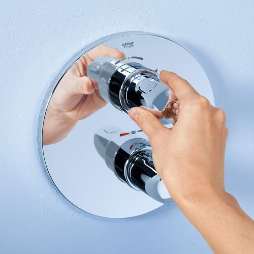 Зовнішня частина змішувача Grohe Grohtherm 1000 19986000 ціна 0 грн - фотографія 2