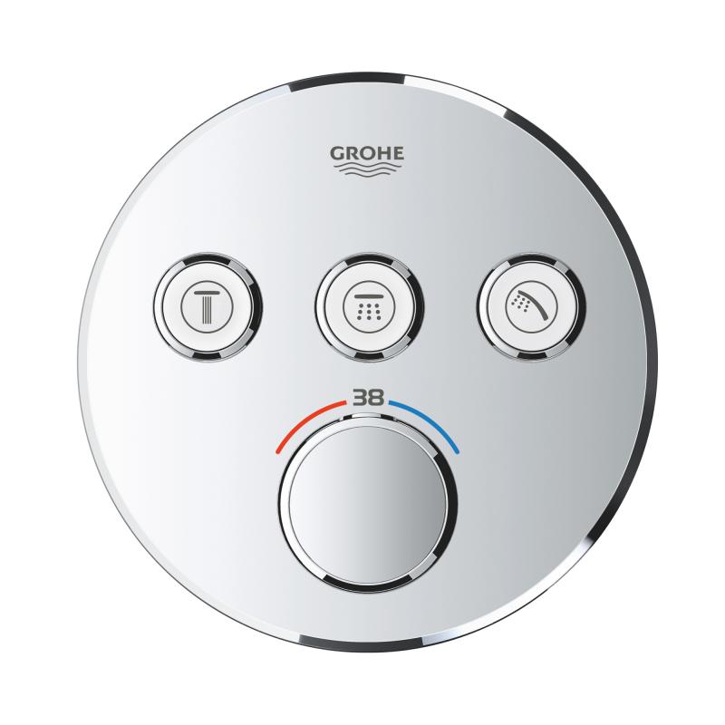 Внешняя часть смесителя Grohe Grohtherm SmartControl 29121000 характеристики - фотография 7