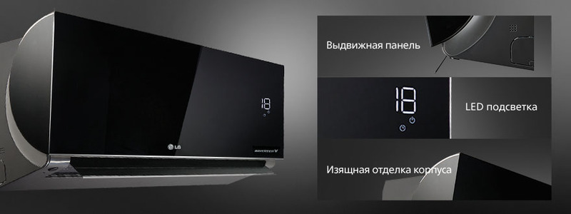 в продаже Кондиционер сплит-система LG Slim Artcool CA09RWK - фото 3