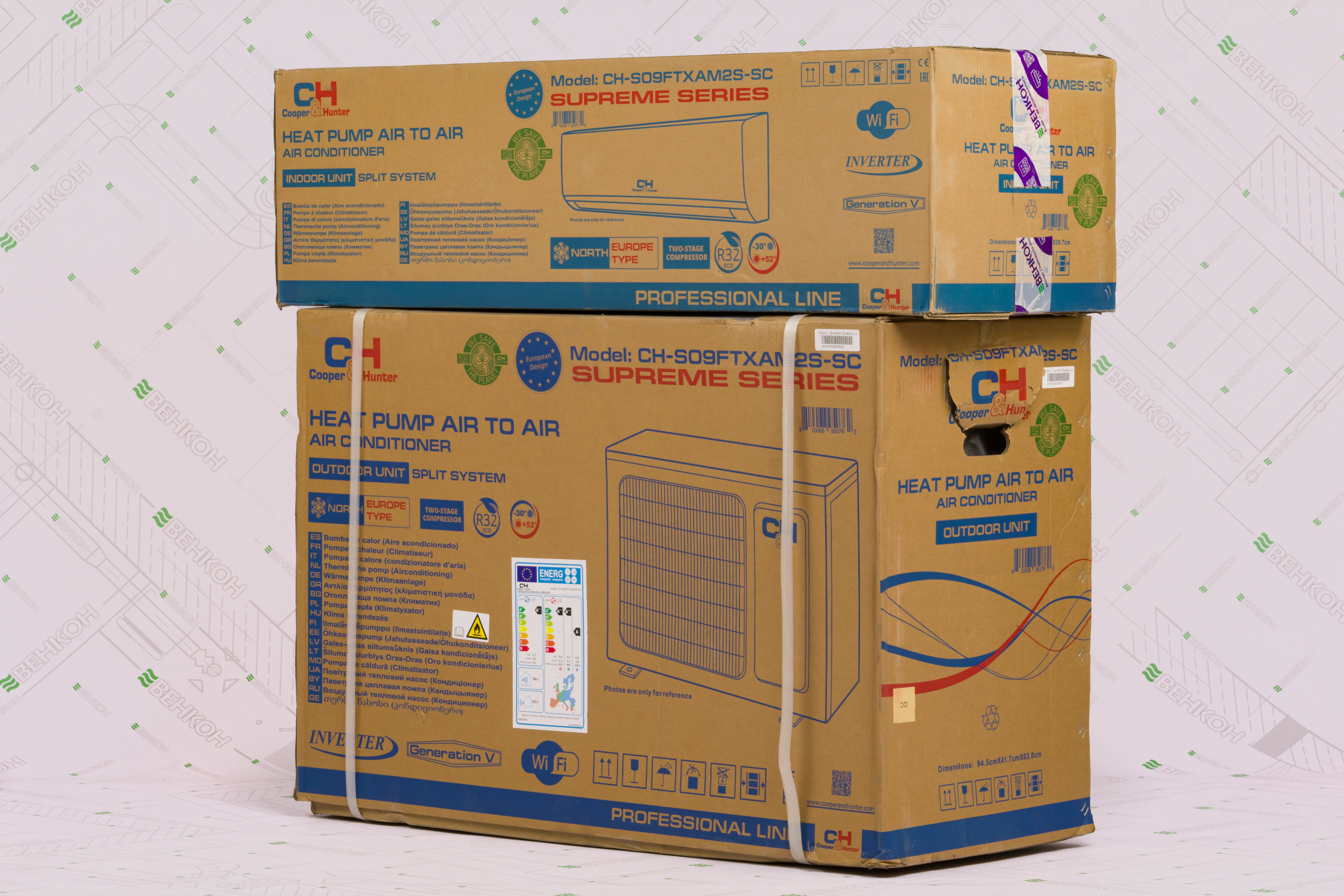 фото продукту Cooper&Hunter Supreme CH-S09FTXAM2S-SC - 24