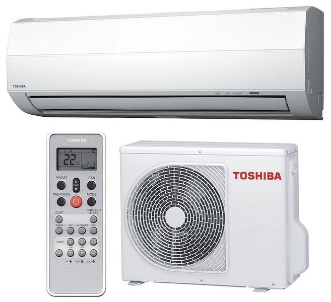 Кондиционер Toshiba с обогревом Toshiba RAS-07SKHP-ES/RAS-07S2AH-ES