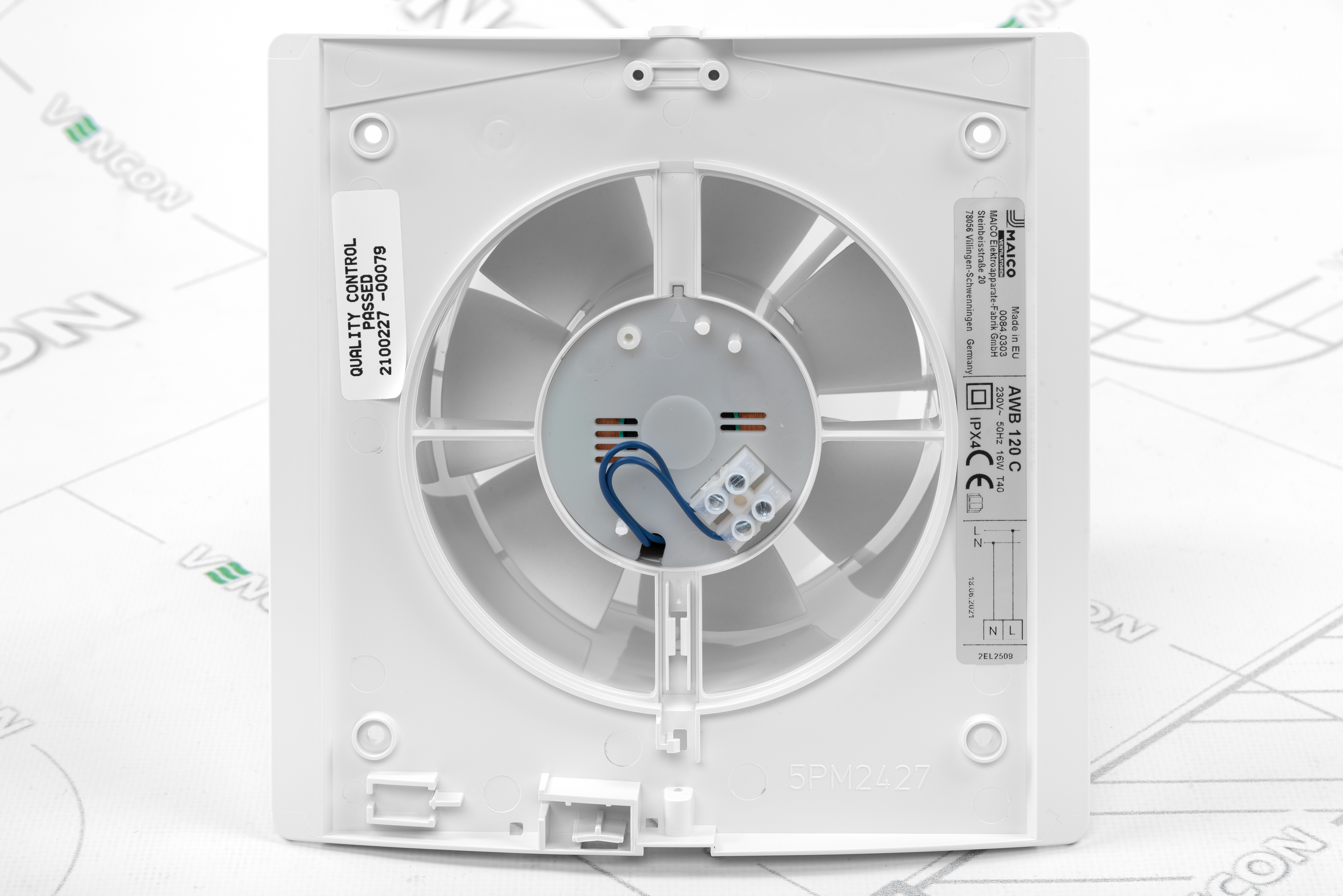 Витяжний вентилятор Maico AWB 120 C інструкція - зображення 6