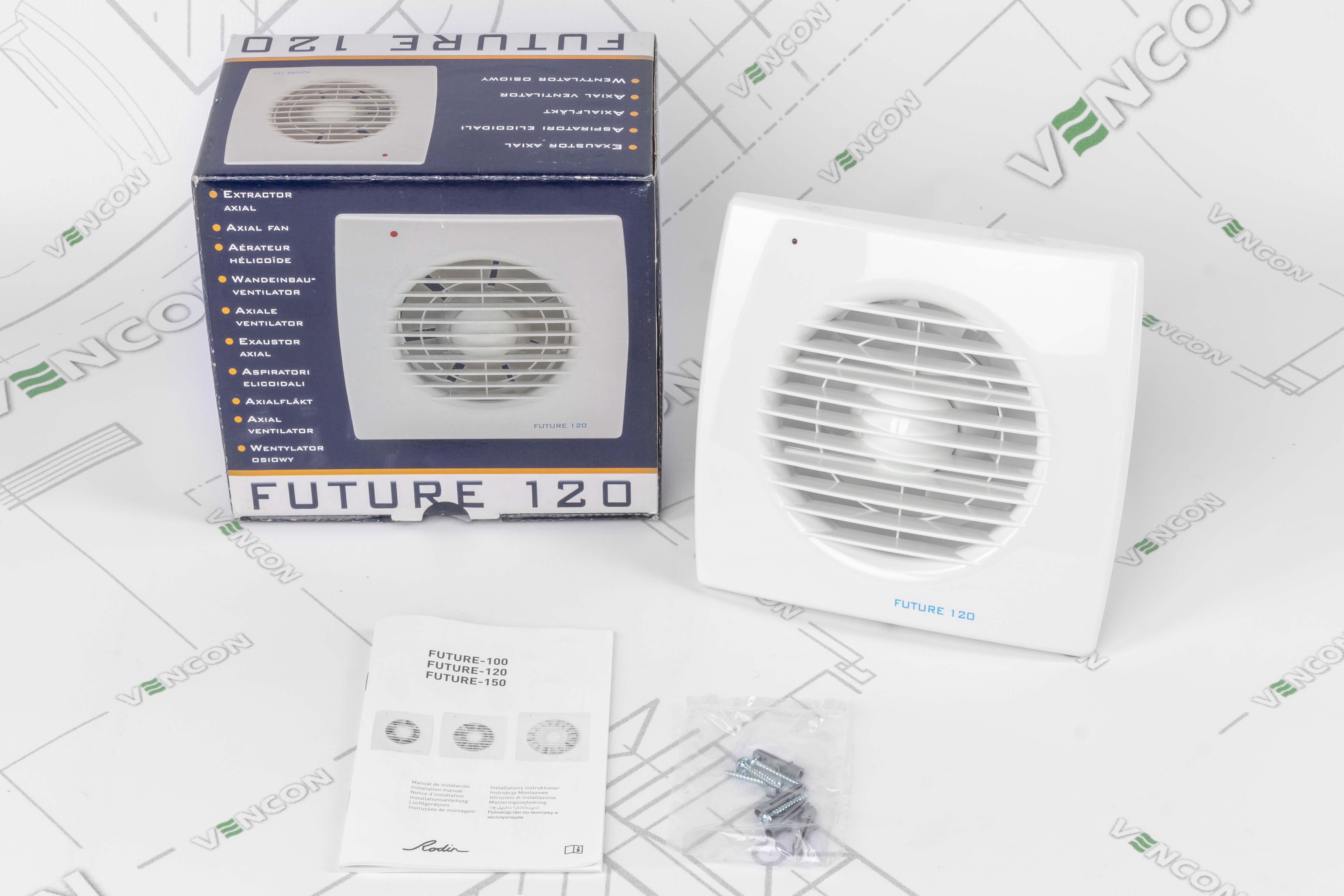 Вытяжной вентилятор Soler&Palau Future-120 C обзор - фото 8