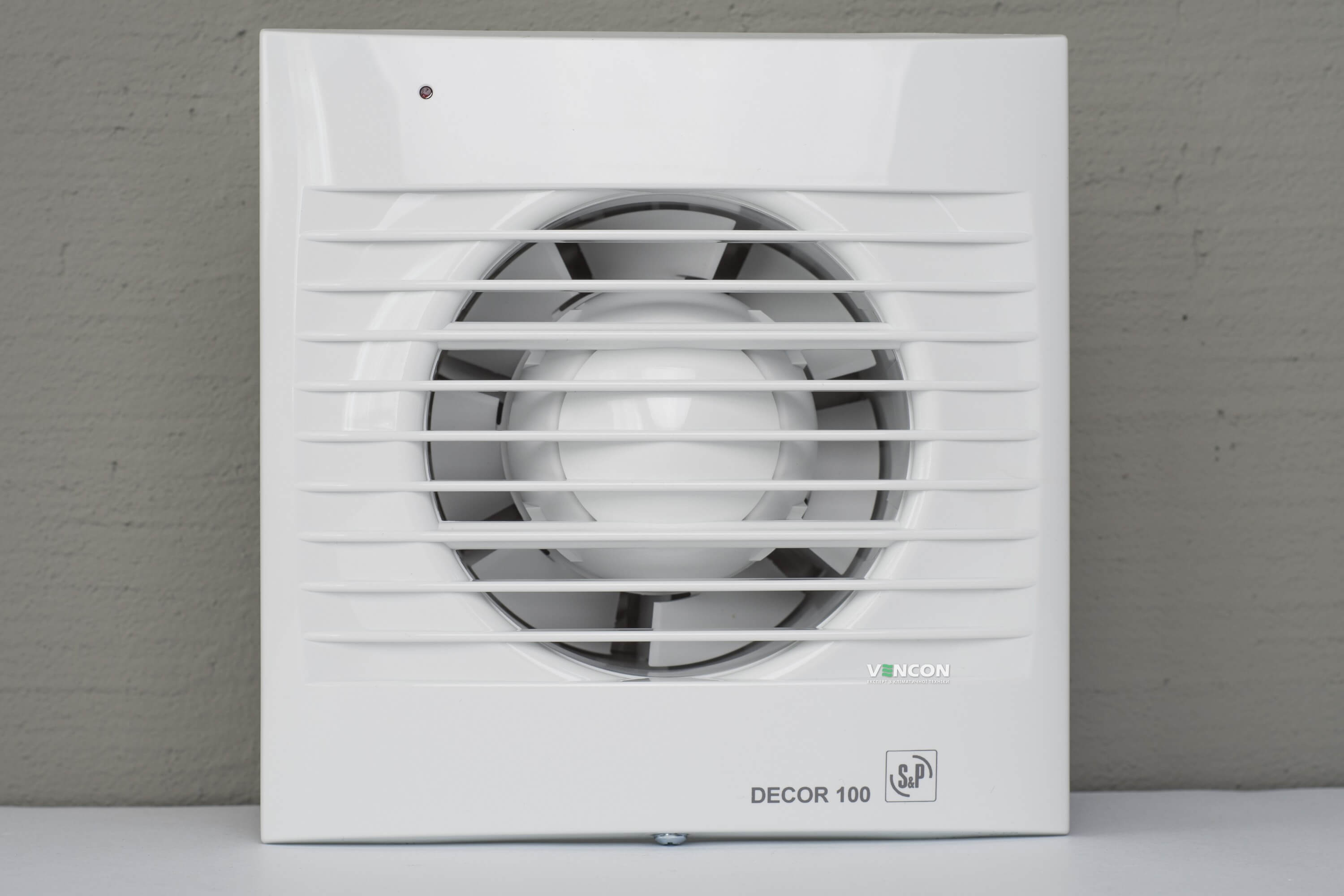 Вытяжной вентилятор Soler&Palau Decor-100 C (5210001300) цена 1765.00 грн - фотография 2