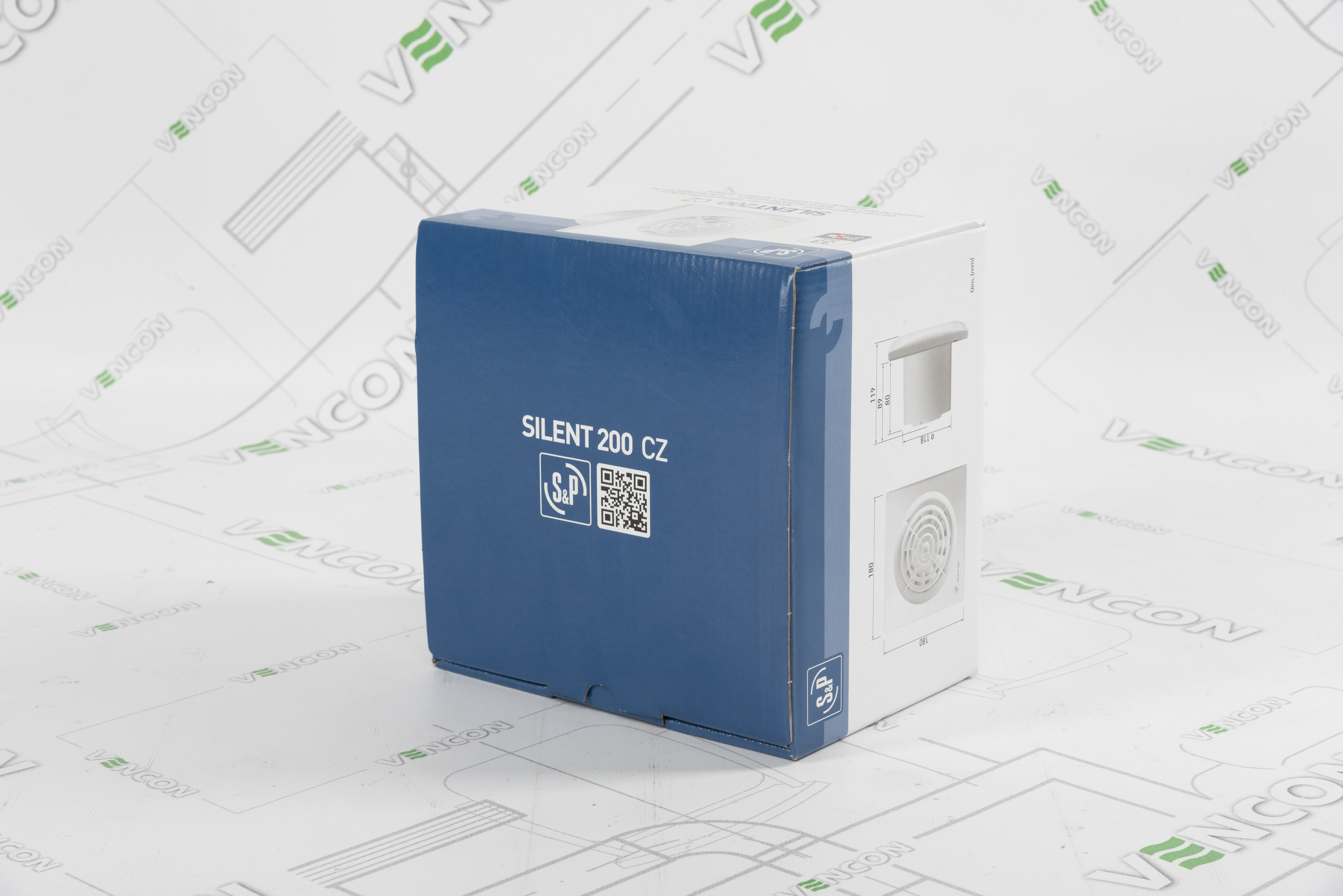 Вытяжной вентилятор Soler&Palau Silent-200 CZ (5210424700) цена 2886.00 грн - фотография 2