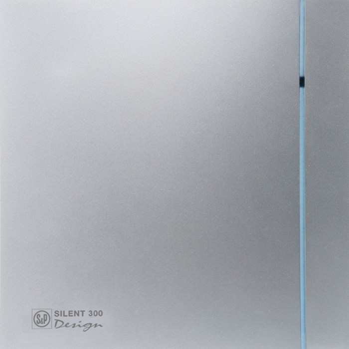 Витяжний вентилятор Soler&Palau 150 мм Soler&Palau Silent-300 CHZ Silver Design-3C (5210624300)