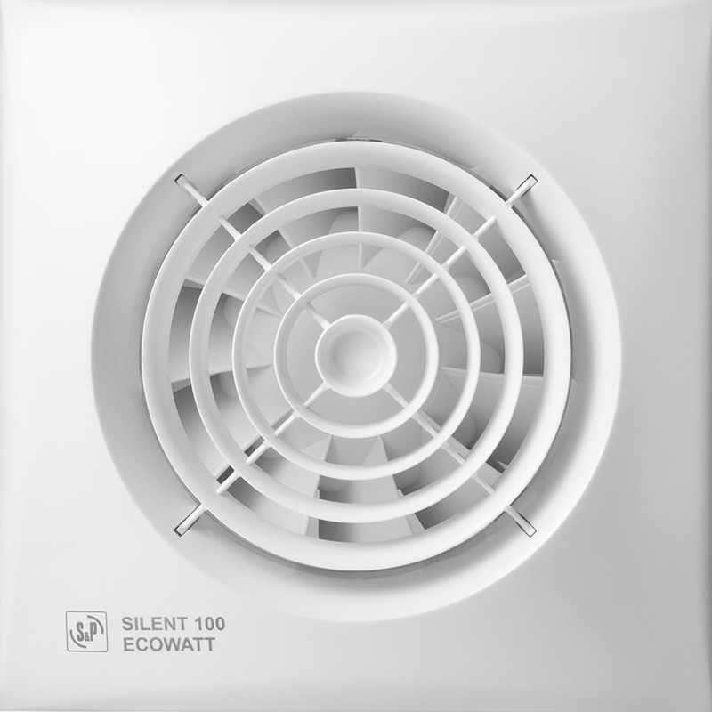 Витяжний вентилятор Soler&Palau Silent-100 CZ Ecowatt (5210610000) в інтернет-магазині, головне фото