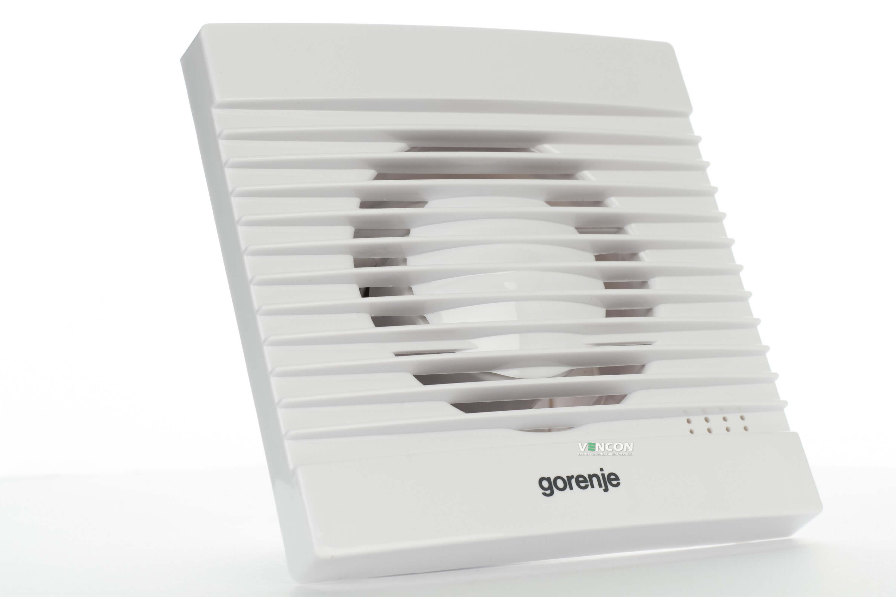 Вытяжной вентилятор Gorenje BVN100WS обзор - фото 8