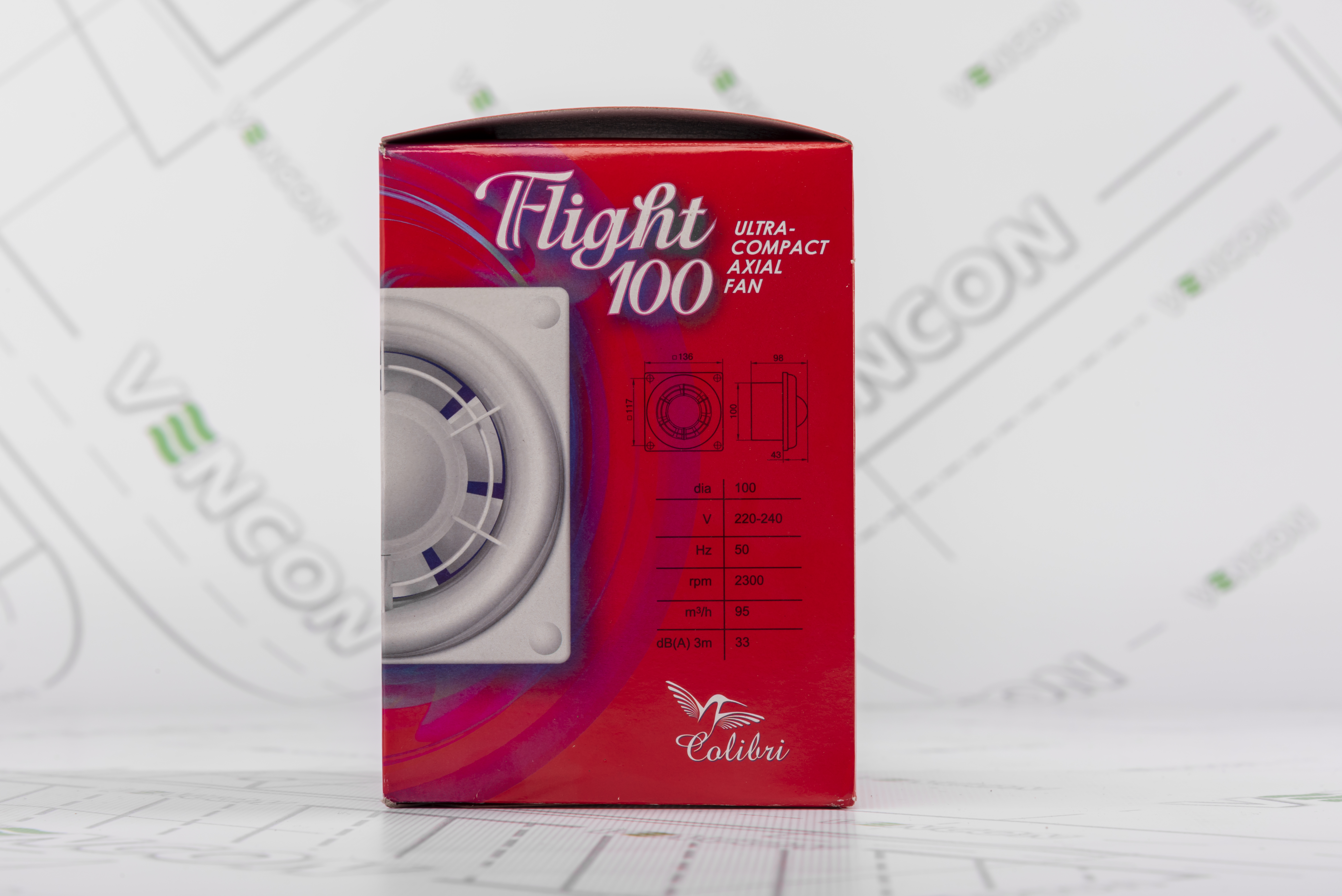 Вытяжной вентилятор Colibri Flight 100 инструкция - изображение 6