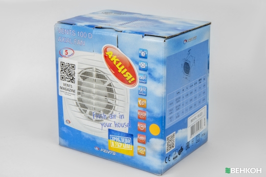 ≋ Вентс 100 Д Л купить по цене 709 грн. в Киеве. Вытяжной вентилятор ...