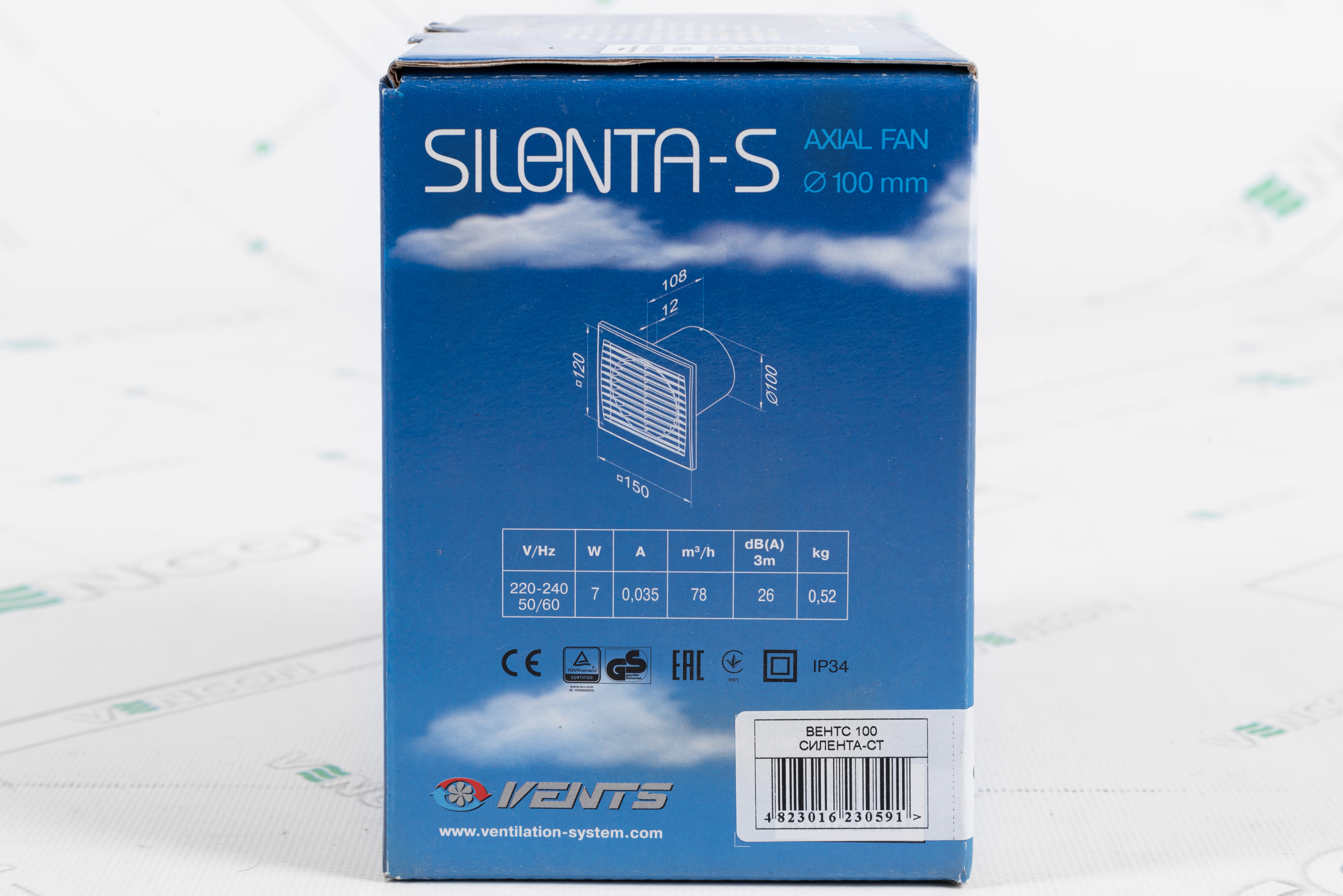 Вытяжной вентилятор Вентс 100 Силента-С Т обзор - фото 8