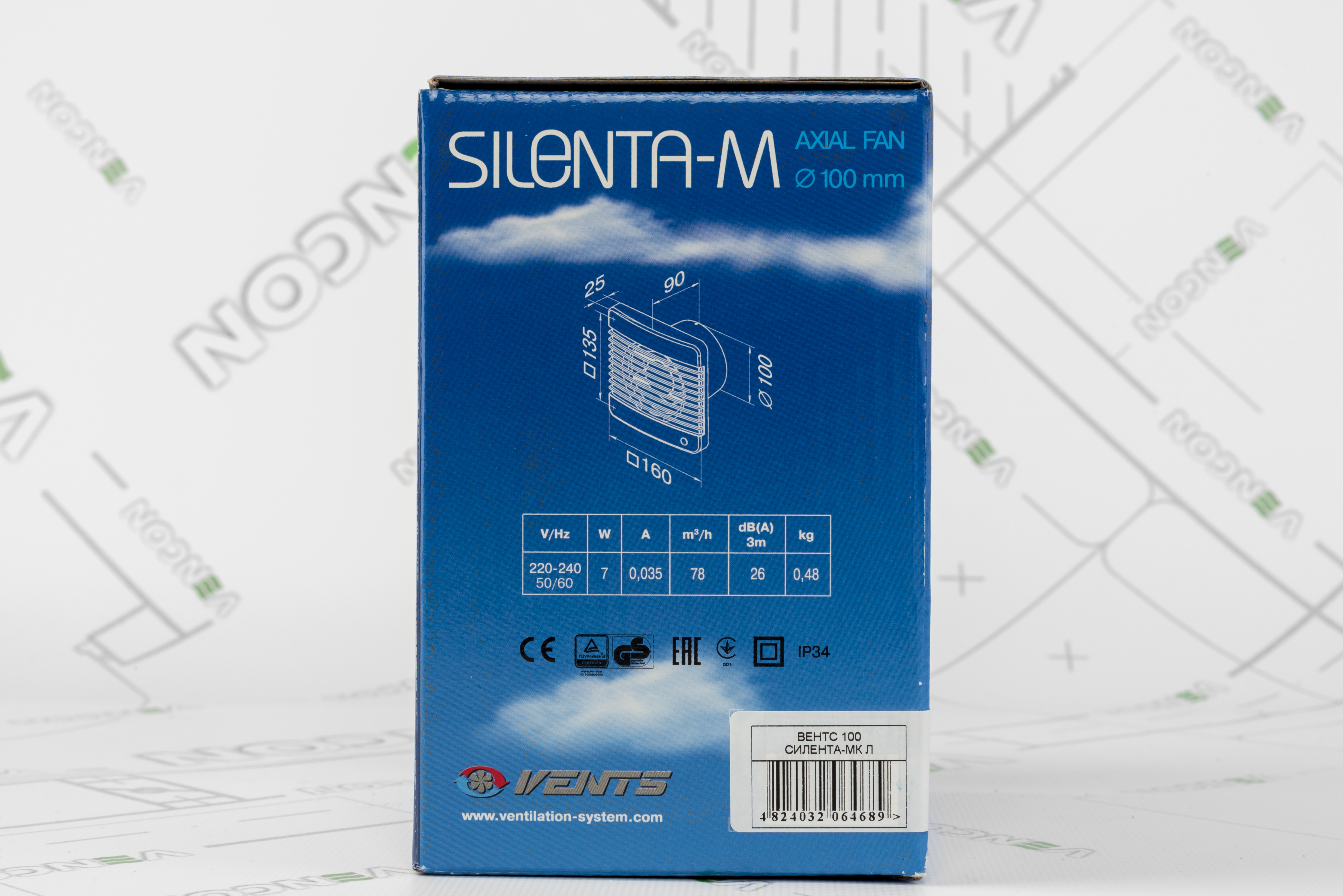 Вытяжной вентилятор Вентс 100 Силента-М КЛ инструкция - изображение 6