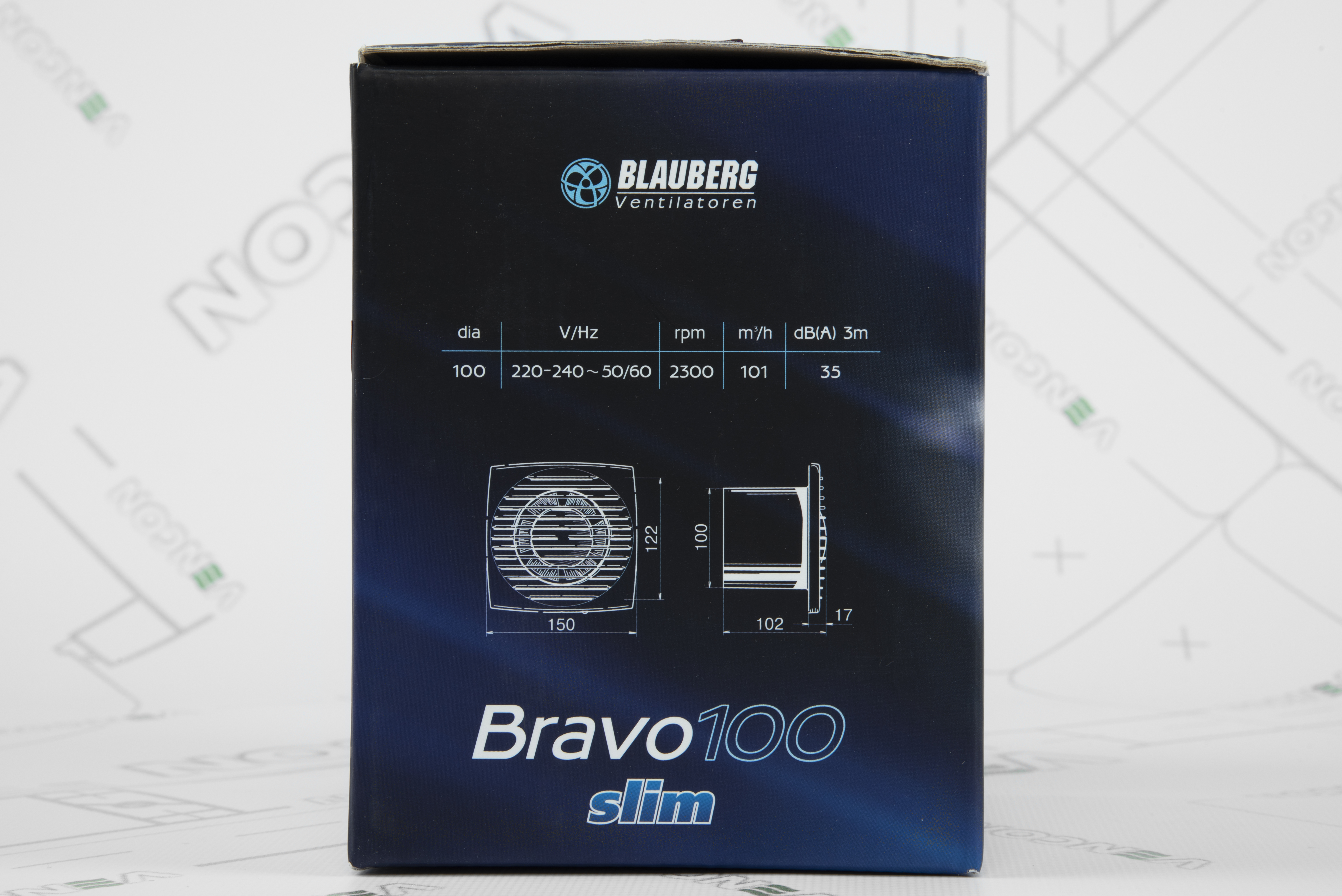 Витяжний вентилятор Blauberg Bravo 100 T інструкція - зображення 6