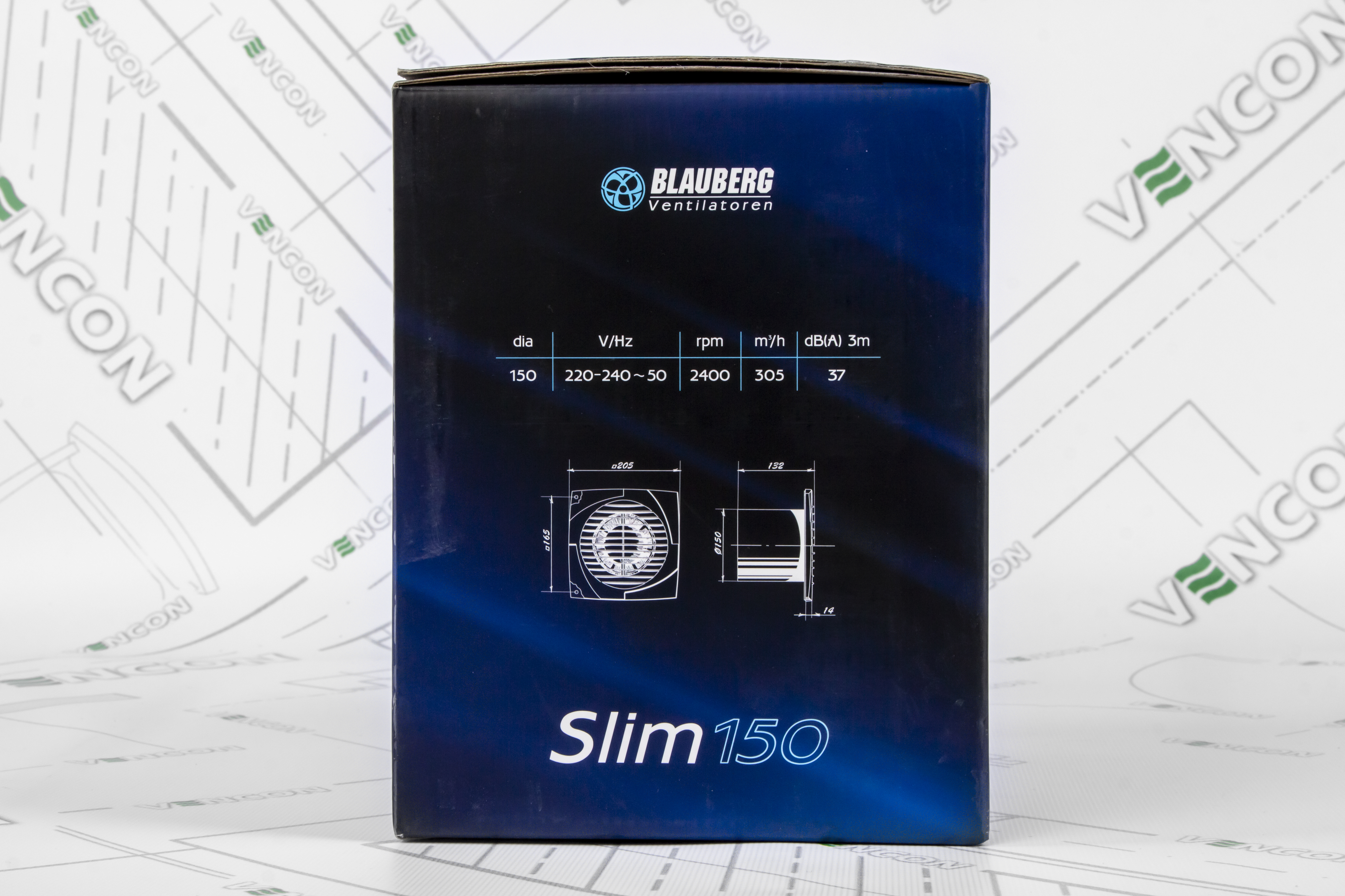 Витяжний вентилятор Blauberg Slim 150 інструкція - зображення 6