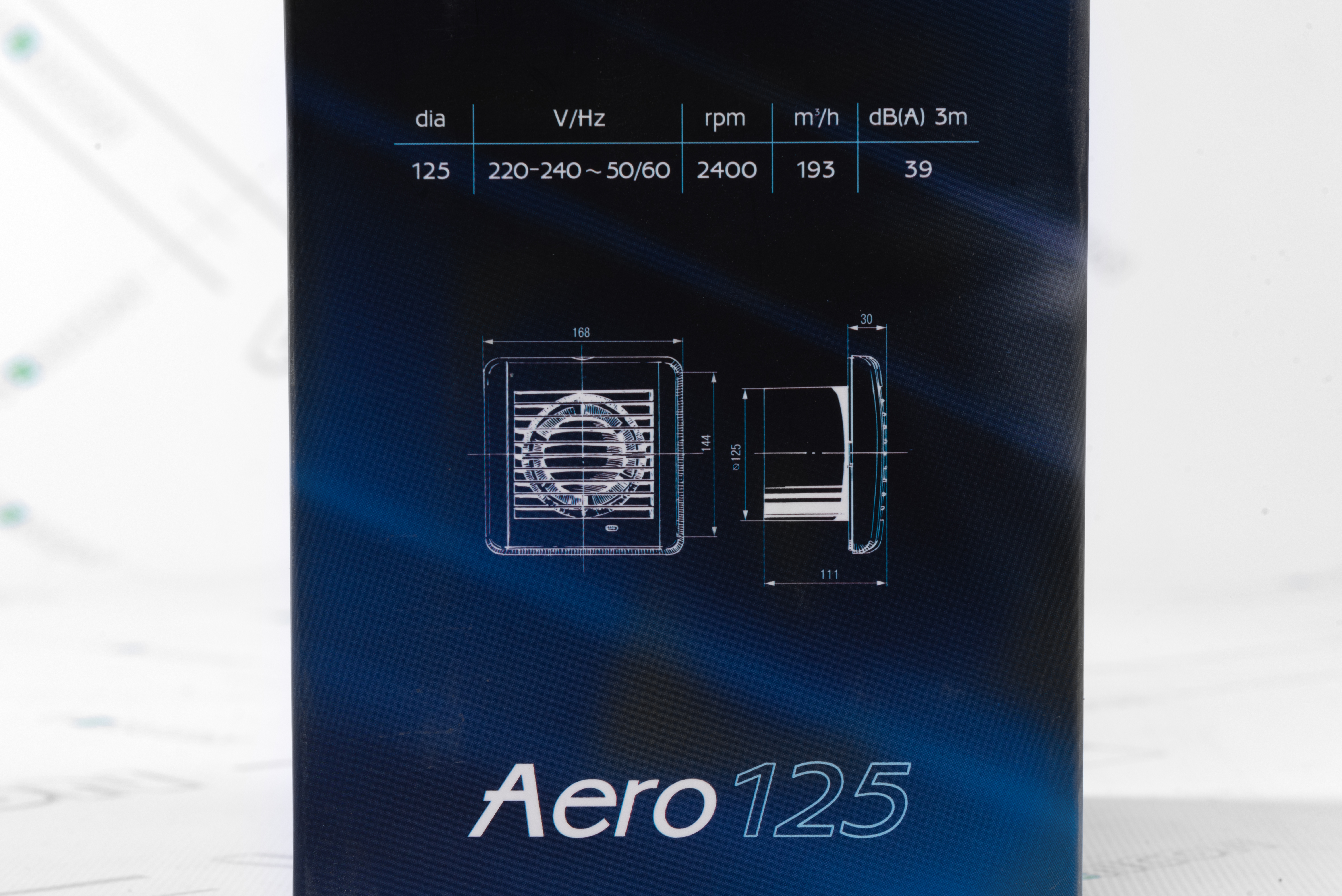 Вытяжной вентилятор Blauberg Aero 125 T характеристики - фотография 7