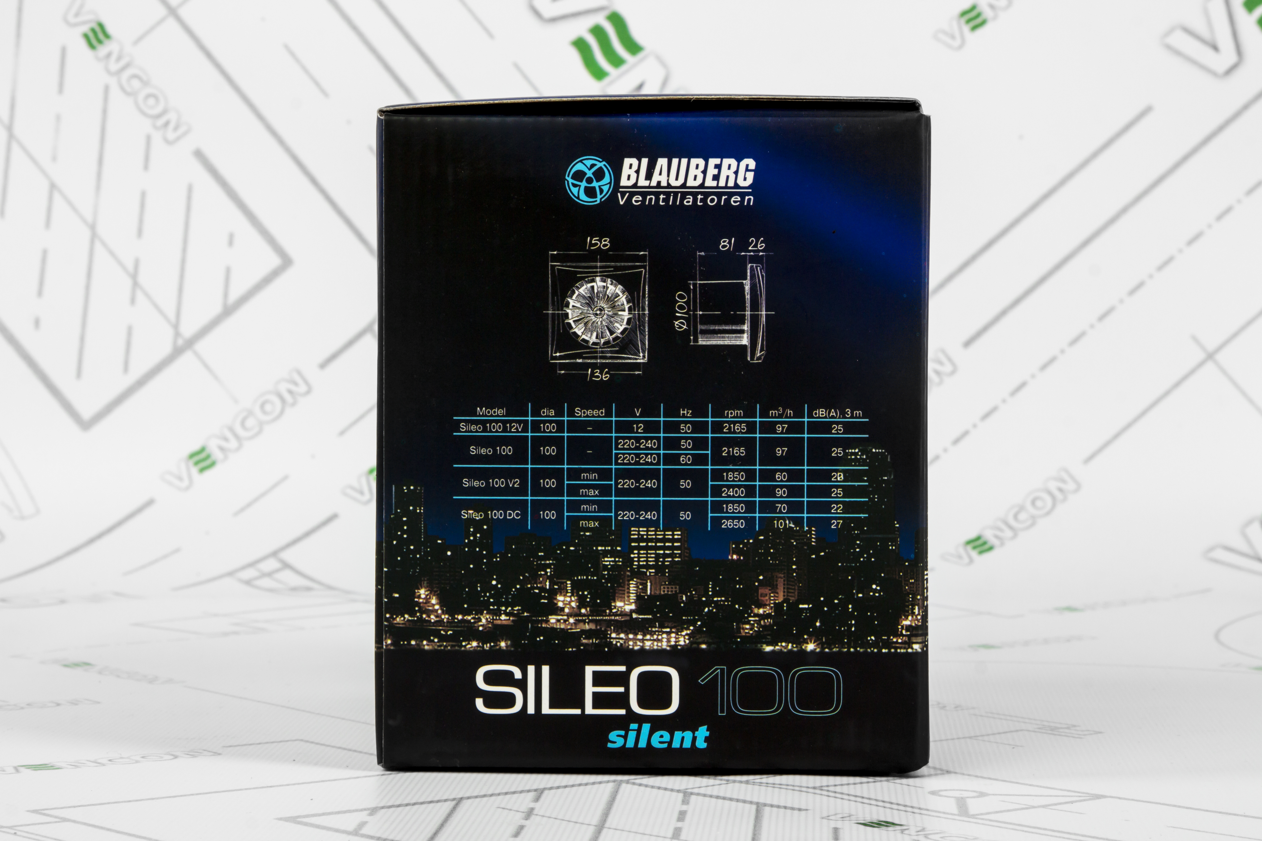 Вытяжной вентилятор Blauberg Sileo 100 T инструкция - изображение 6