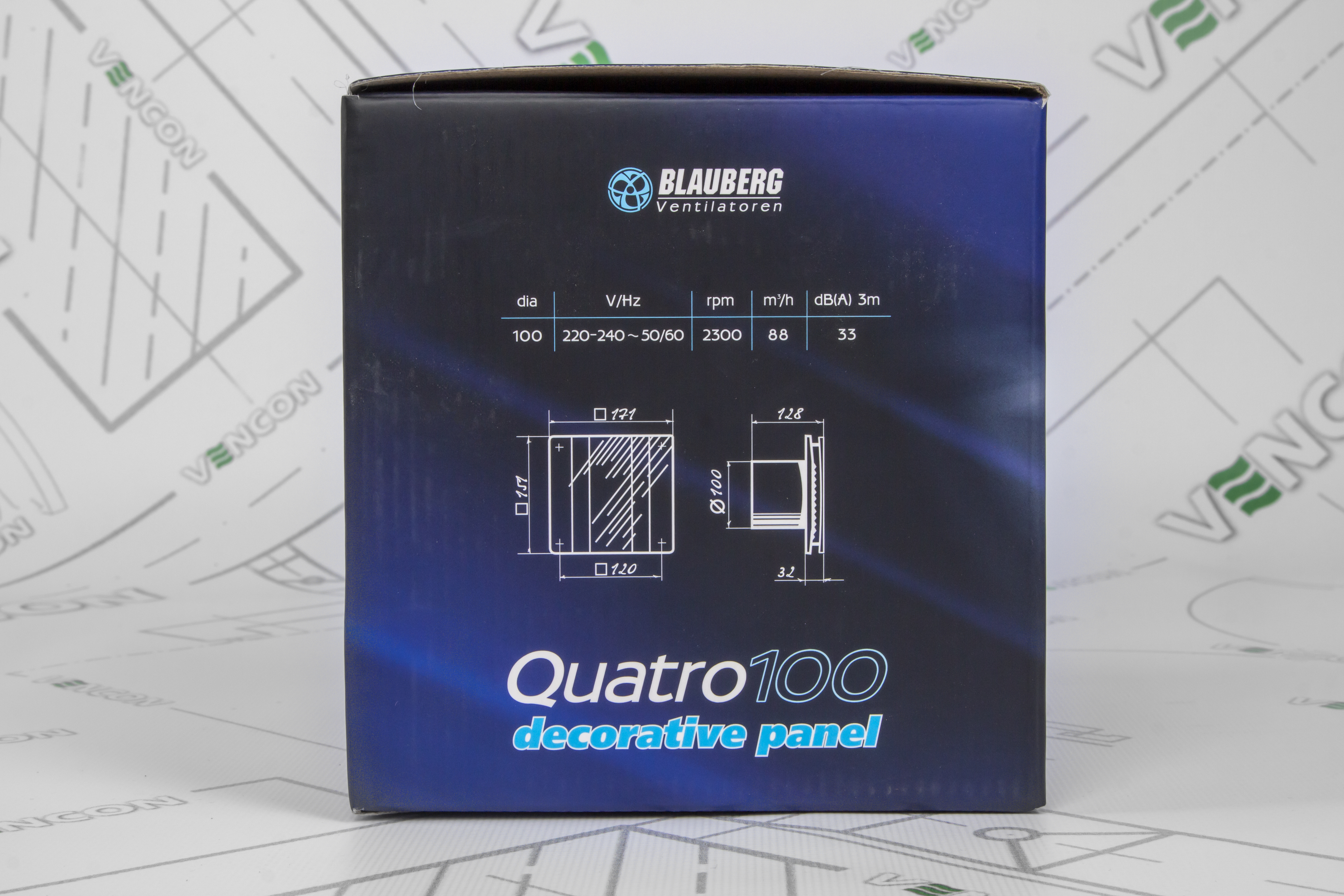 Вытяжной вентилятор Blauberg Quatro 100 T инструкция - изображение 6