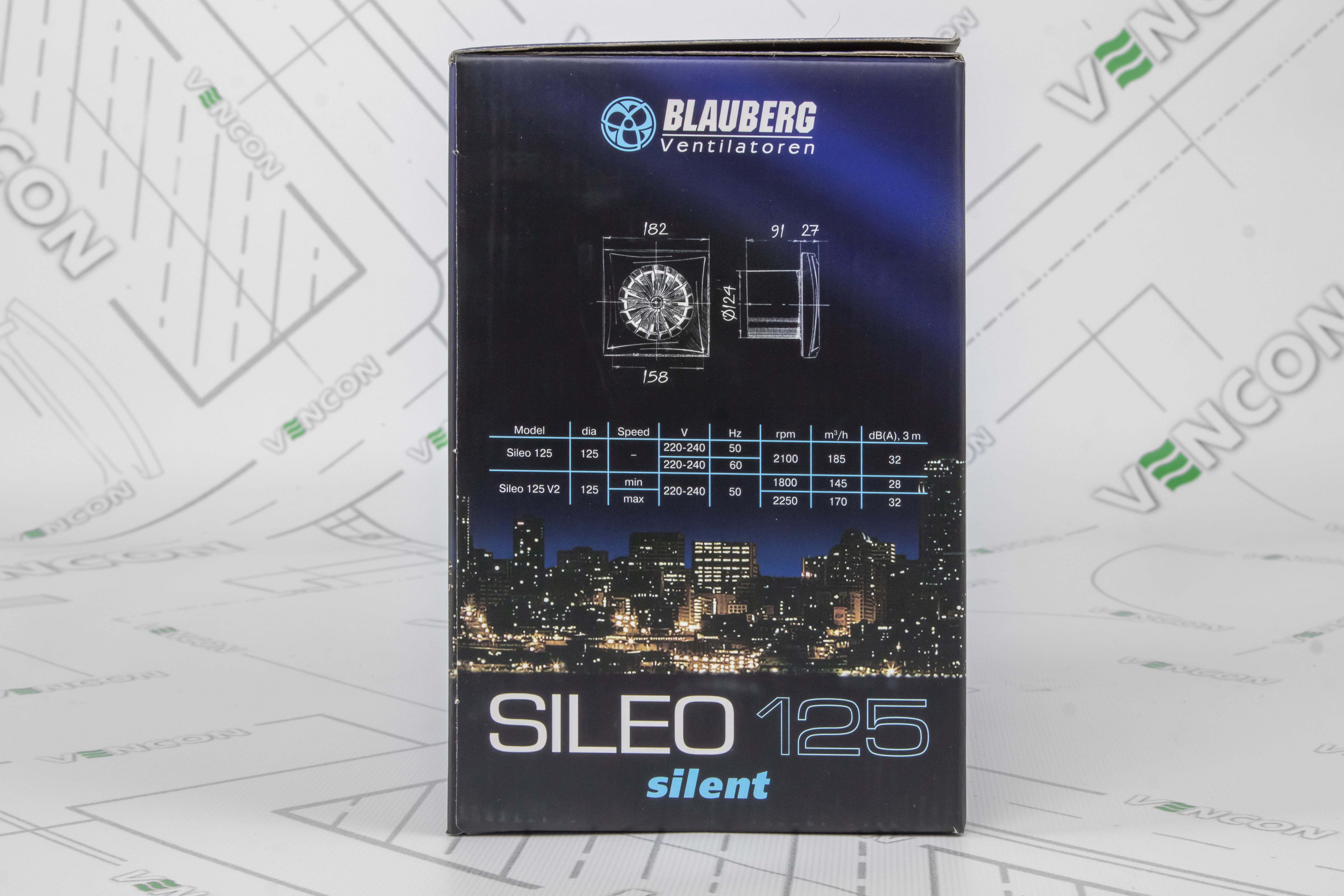 Витяжний вентилятор Blauberg Sileo 125 T інструкція - зображення 6