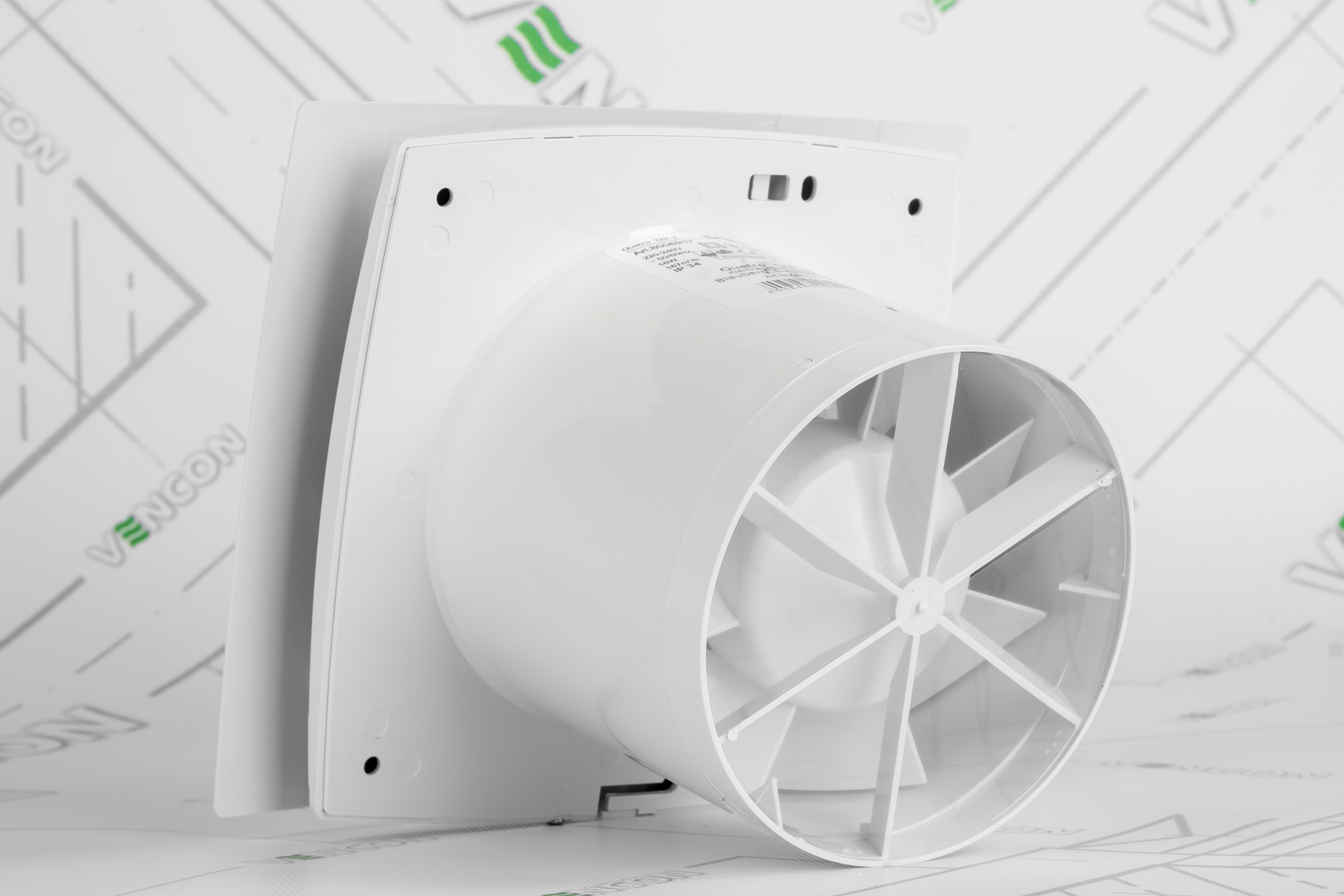 Вытяжной вентилятор Blauberg Quatro 125 T отзывы - изображения 5
