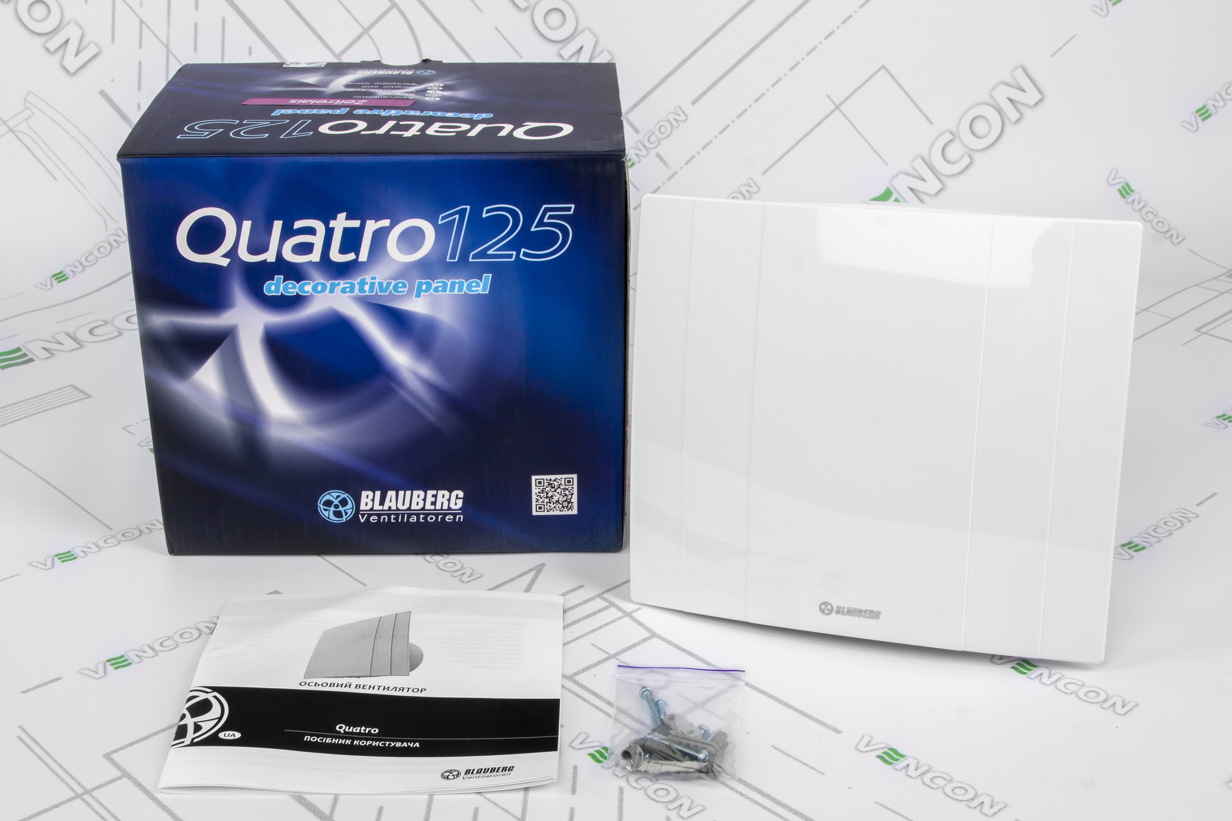 Вытяжной вентилятор Blauberg Quatro 125 T обзор - фото 8
