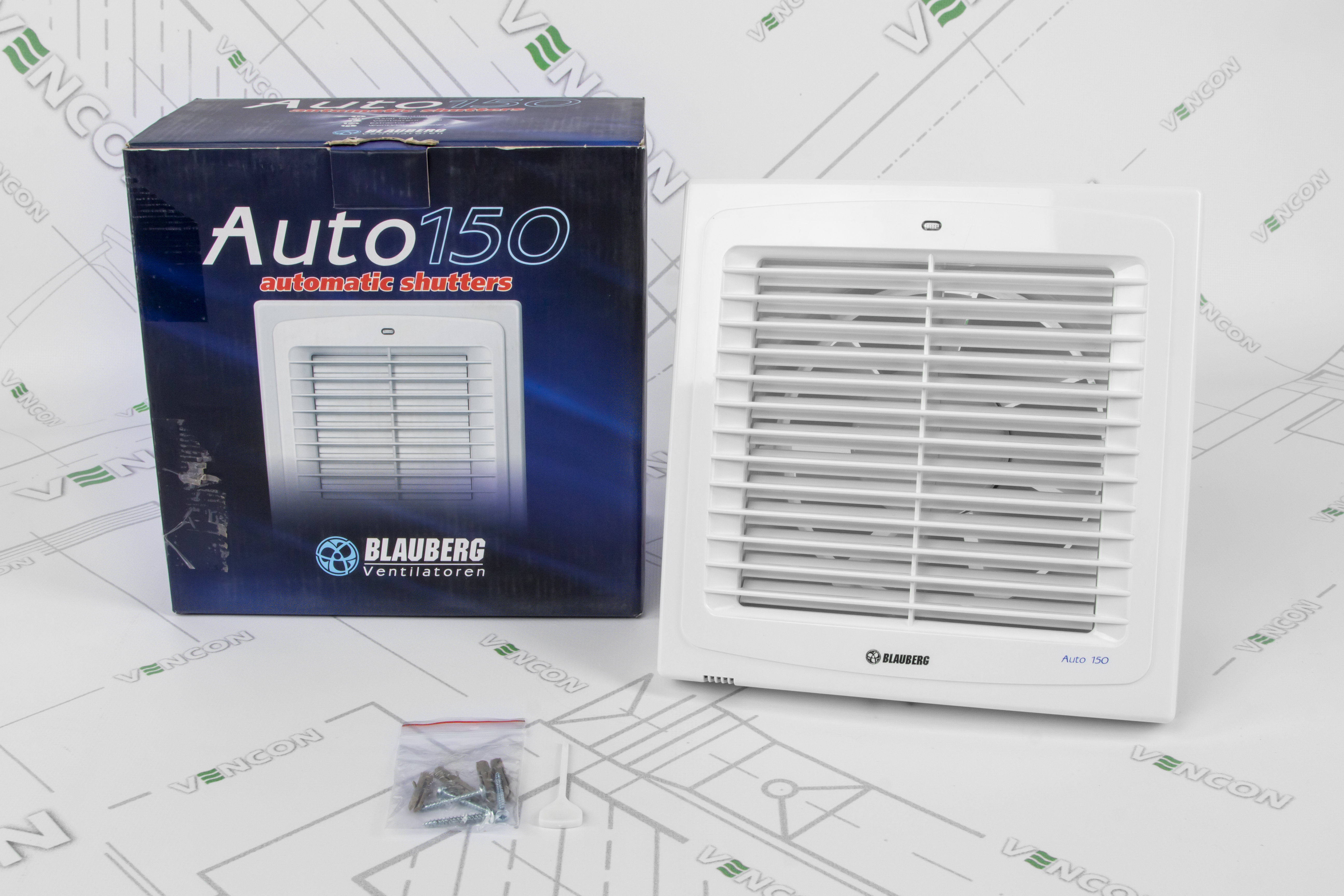 Витяжний вентилятор Blauberg Auto 150 T характеристики - фотографія 7