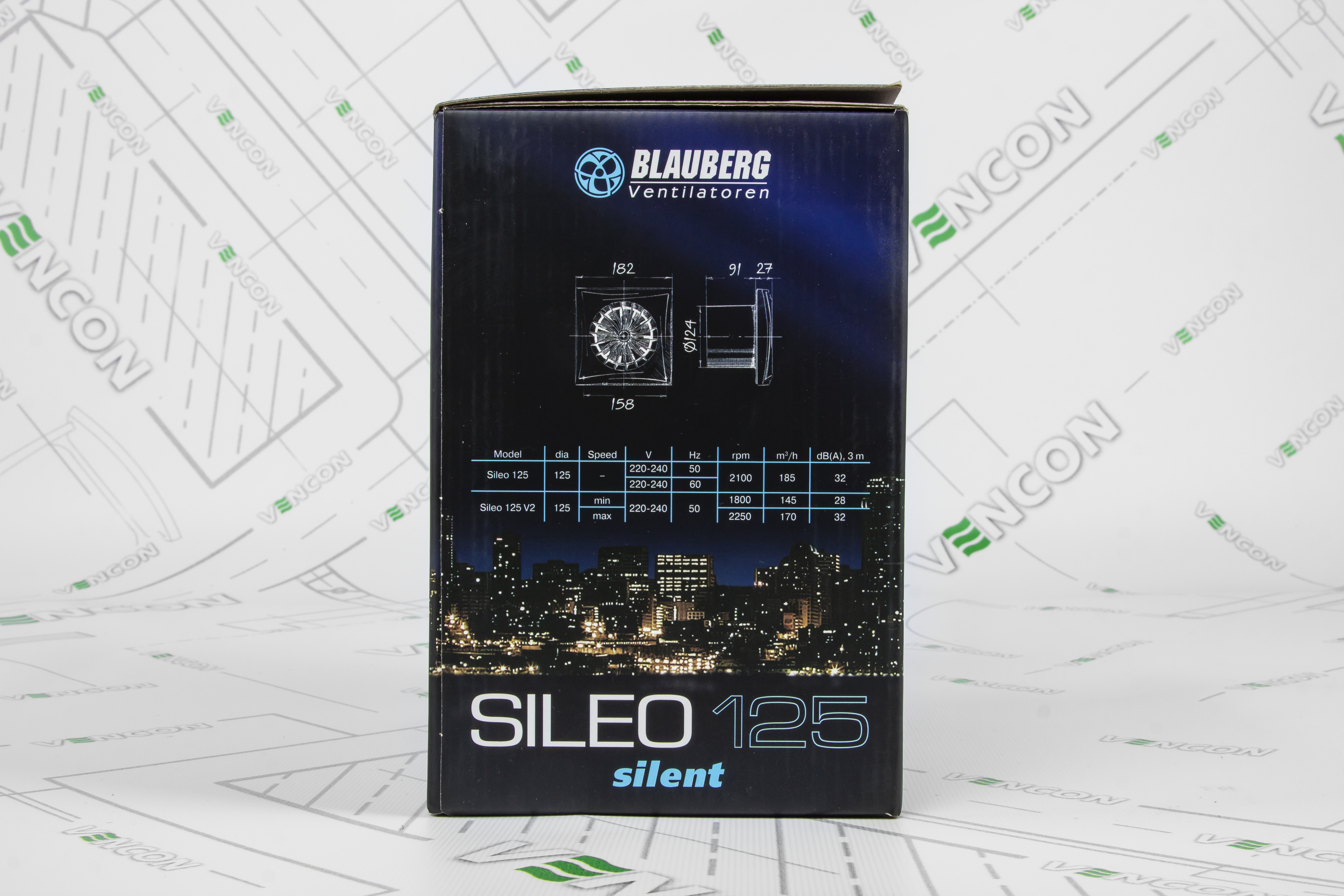 Витяжний вентилятор Blauberg Sileo 125 H інструкція - зображення 6
