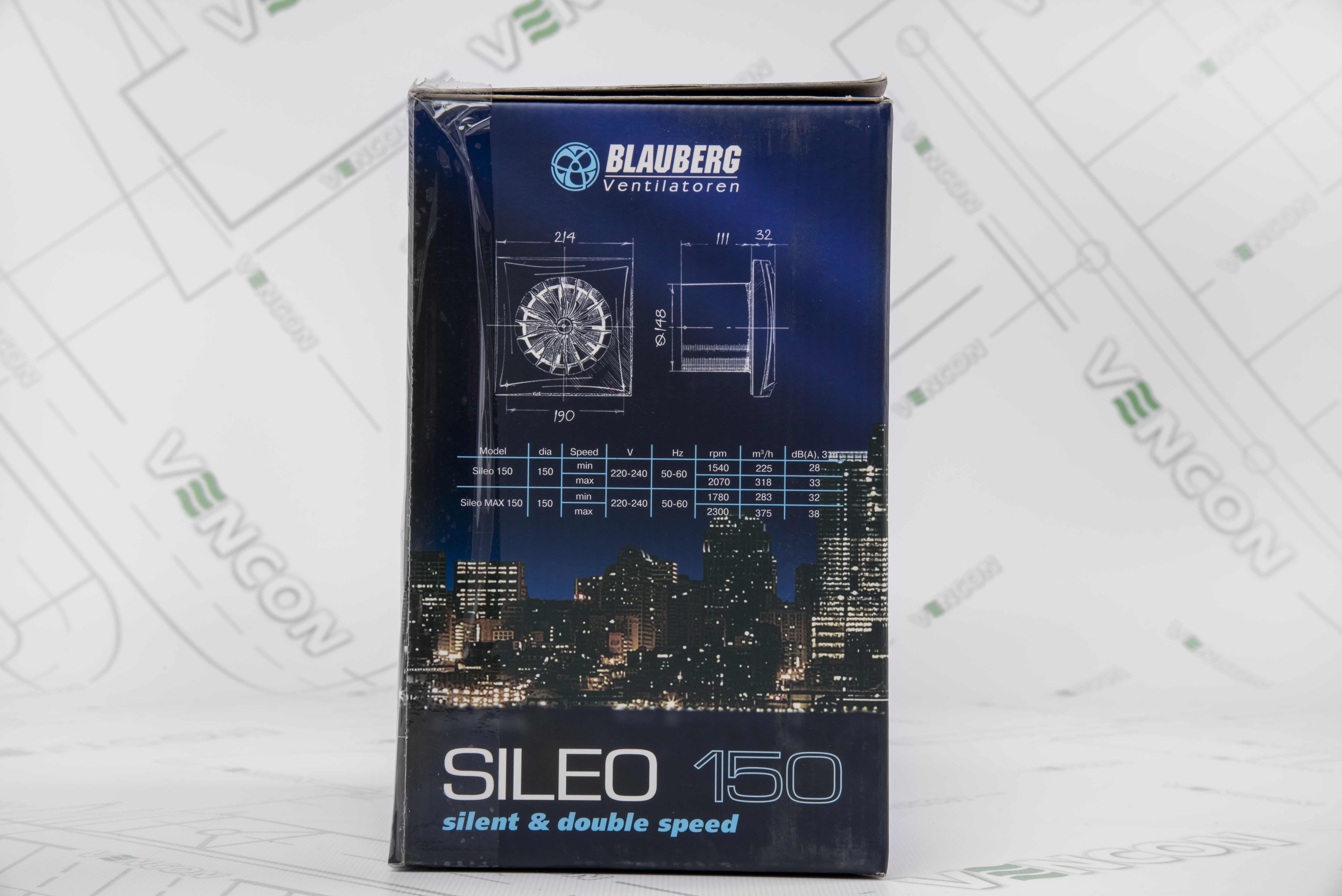 Витяжний вентилятор Blauberg Sileo 150 інструкція - зображення 6
