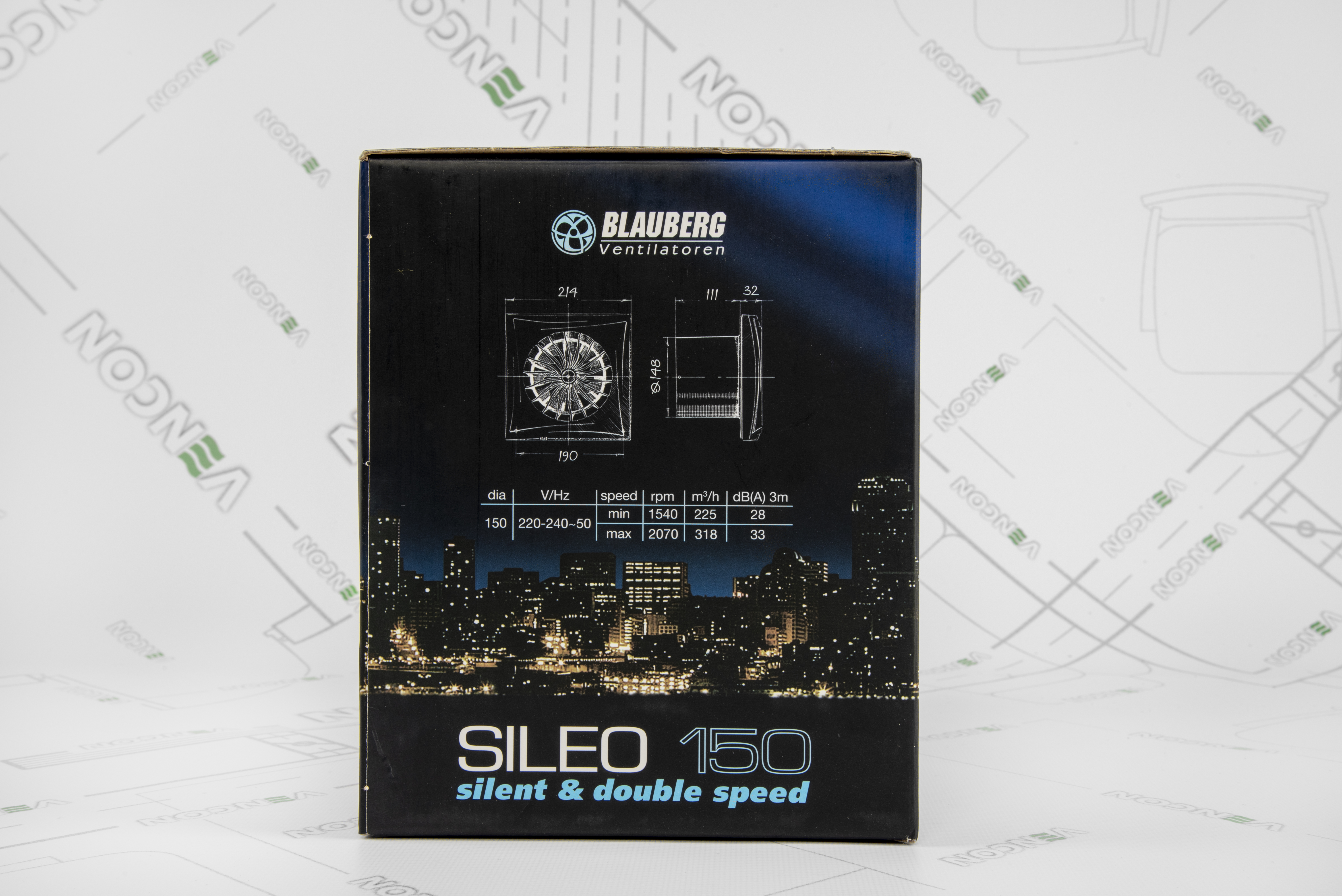 Витяжний вентилятор Blauberg Sileo 150 T інструкція - зображення 6