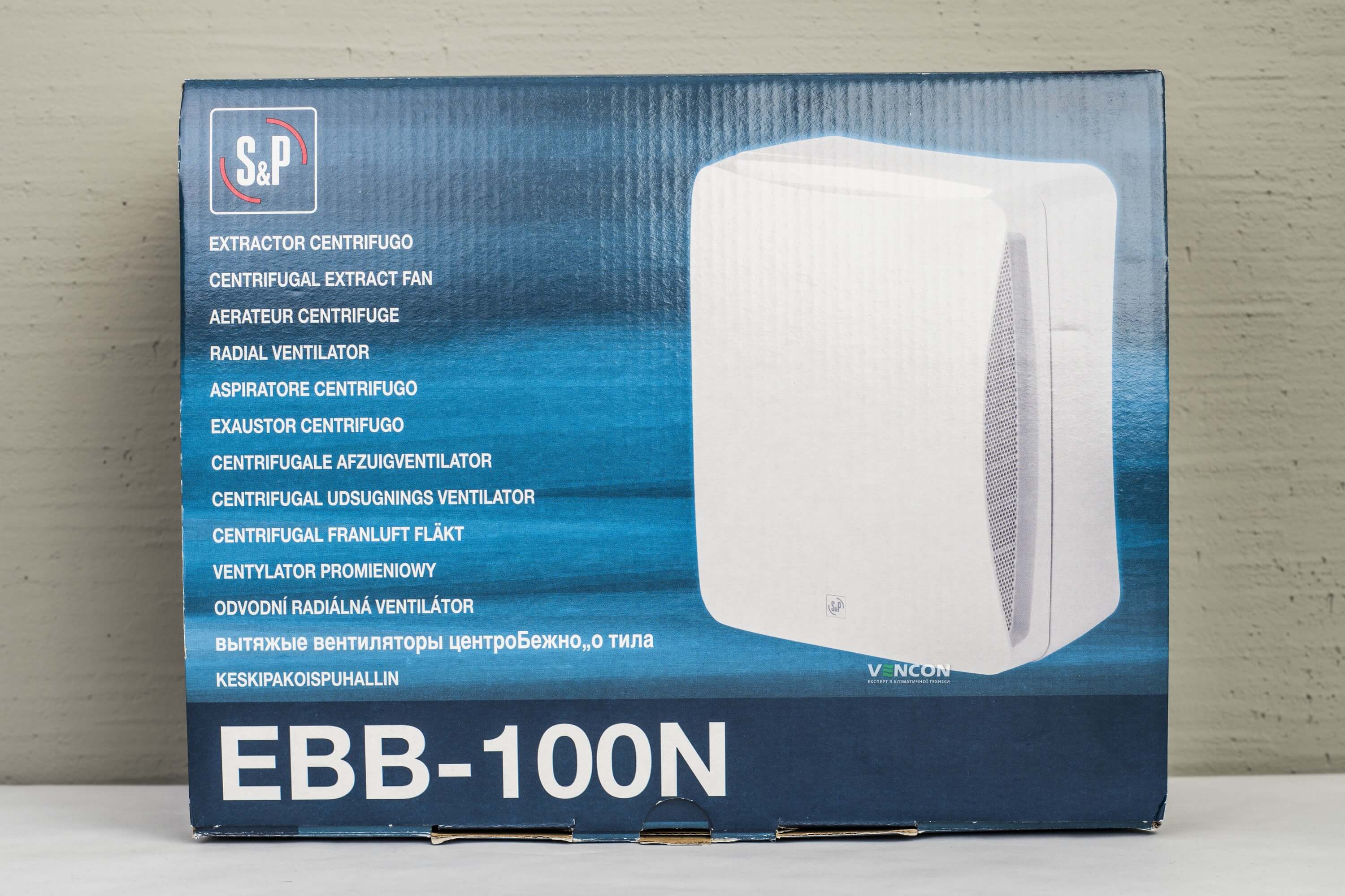 Вытяжной вентилятор Soler&Palau EBB-100 NS (5211944400) цена 5950.00 грн - фотография 2