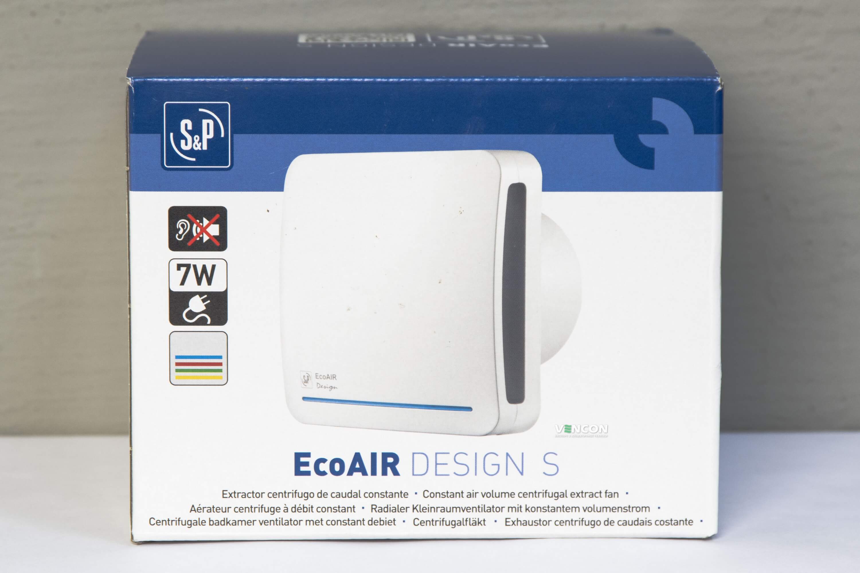 Вытяжной вентилятор Soler&Palau Ecoair Design S (5210612300) цена 8604.00 грн - фотография 2