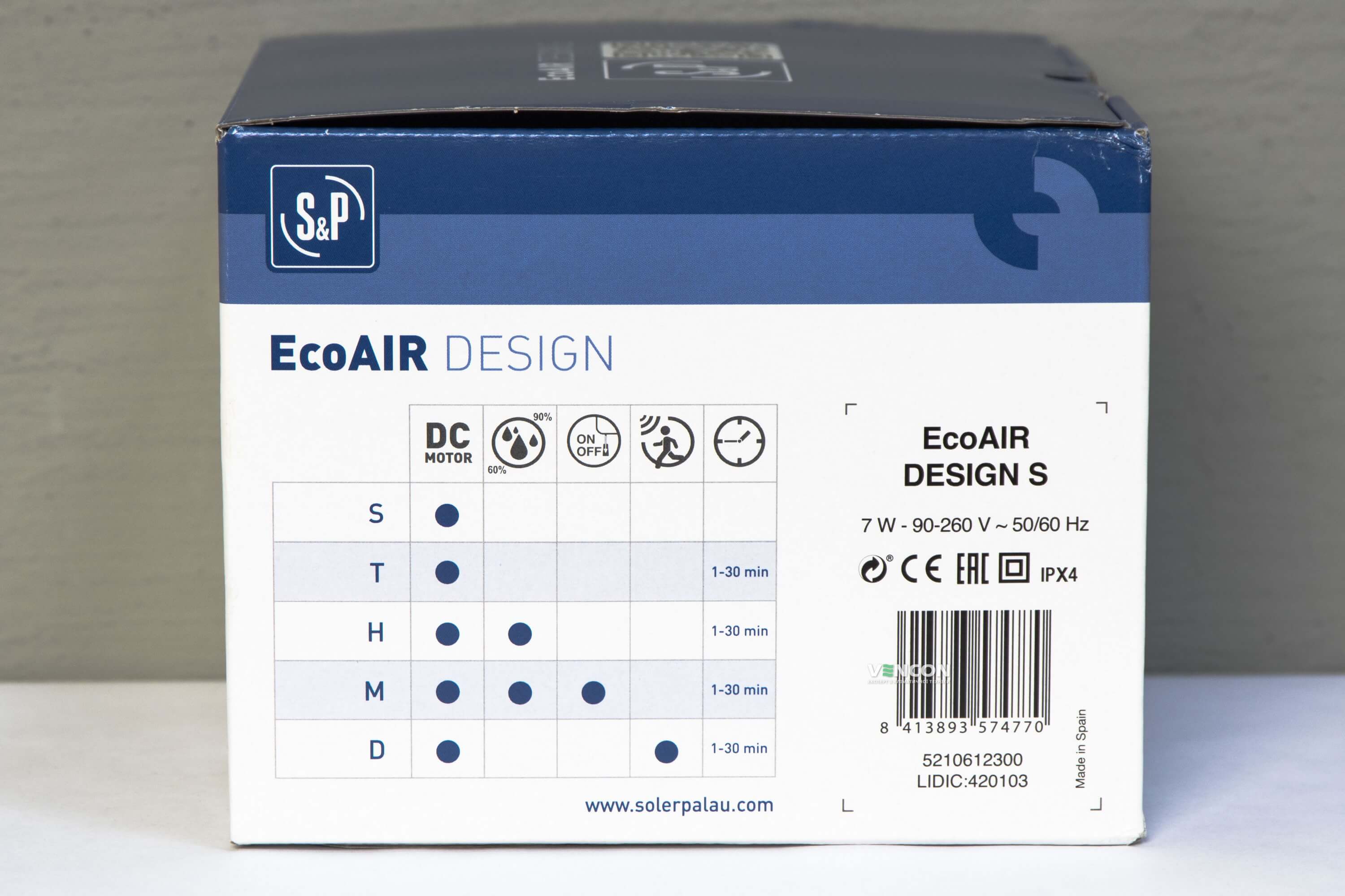 продаём Soler&Palau Ecoair Design S (5210612300) в Украине - фото 4