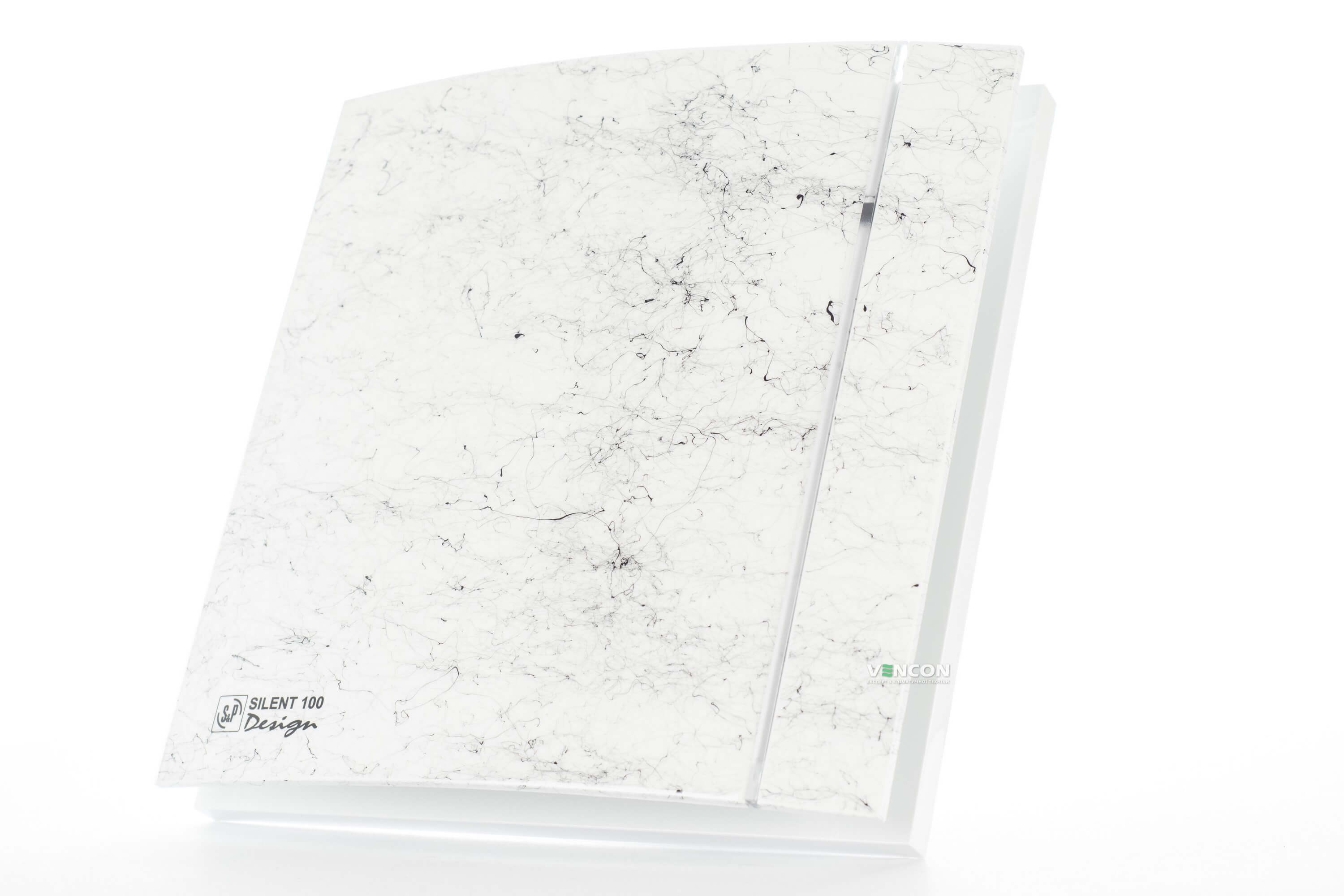 Вытяжной вентилятор Soler&Palau Silent-100 CZ Marble White Design-4C (5210612000) цена 5473.00 грн - фотография 2