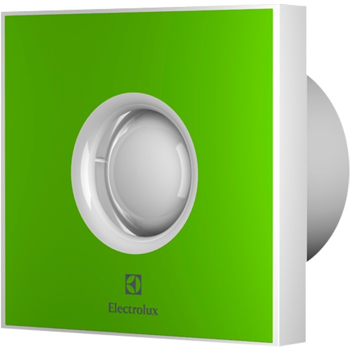 Характеристики зеленый вытяжной вентилятор Electrolux Rainbow EAFR-100 Green