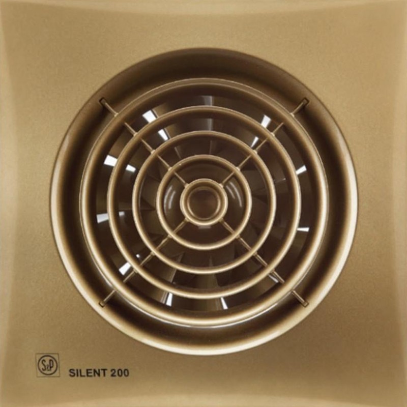 Витяжний вентилятор Soler&Palau Silent-200 CZ Gold (5210625300) в інтернет-магазині, головне фото