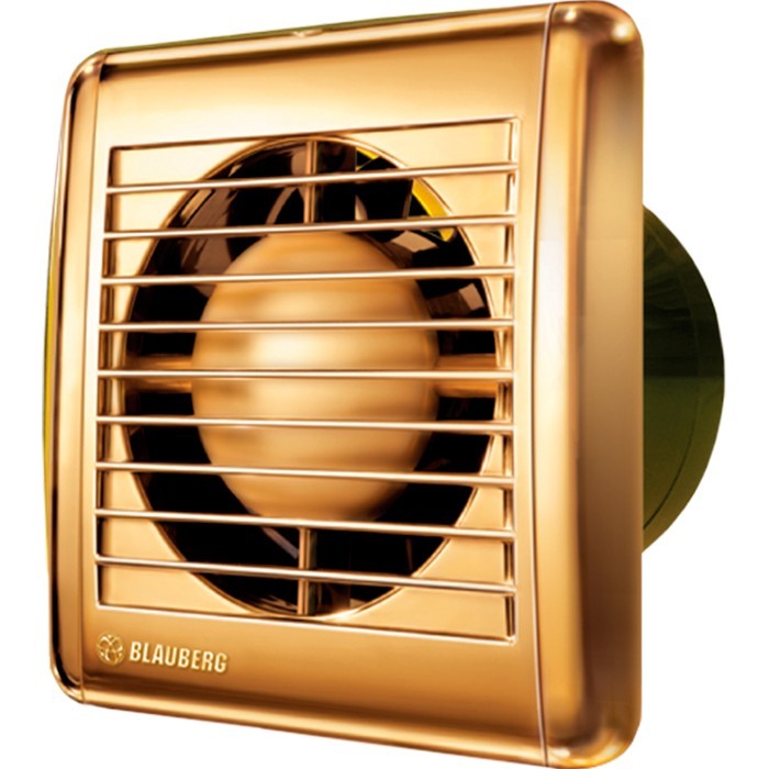 Золотистий витяжний вентилятор Blauberg Aero Gold 100