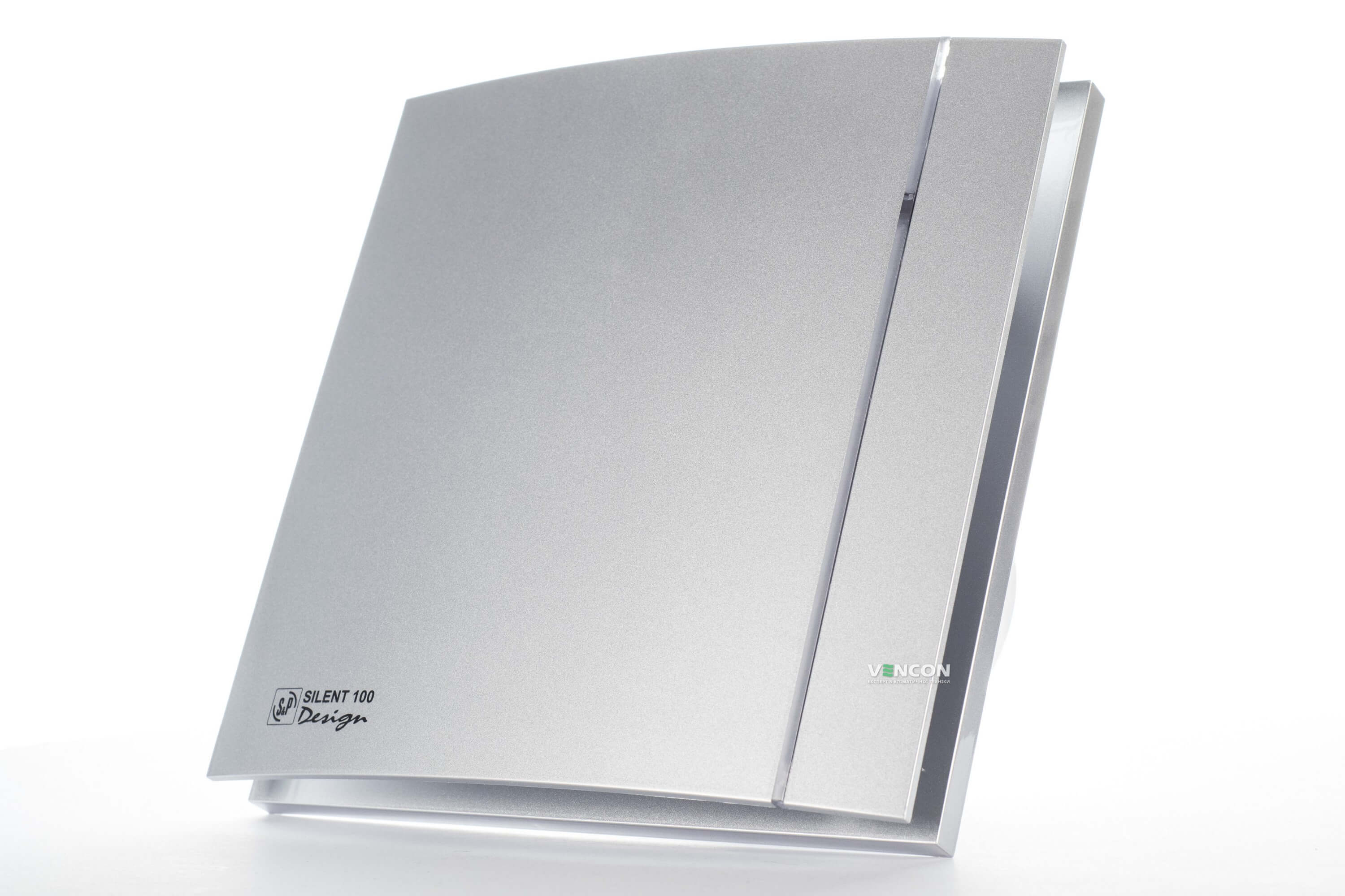 Вытяжной вентилятор Soler&Palau Silent-100 CZ Silver Design (5210602600) цена 3723.00 грн - фотография 2