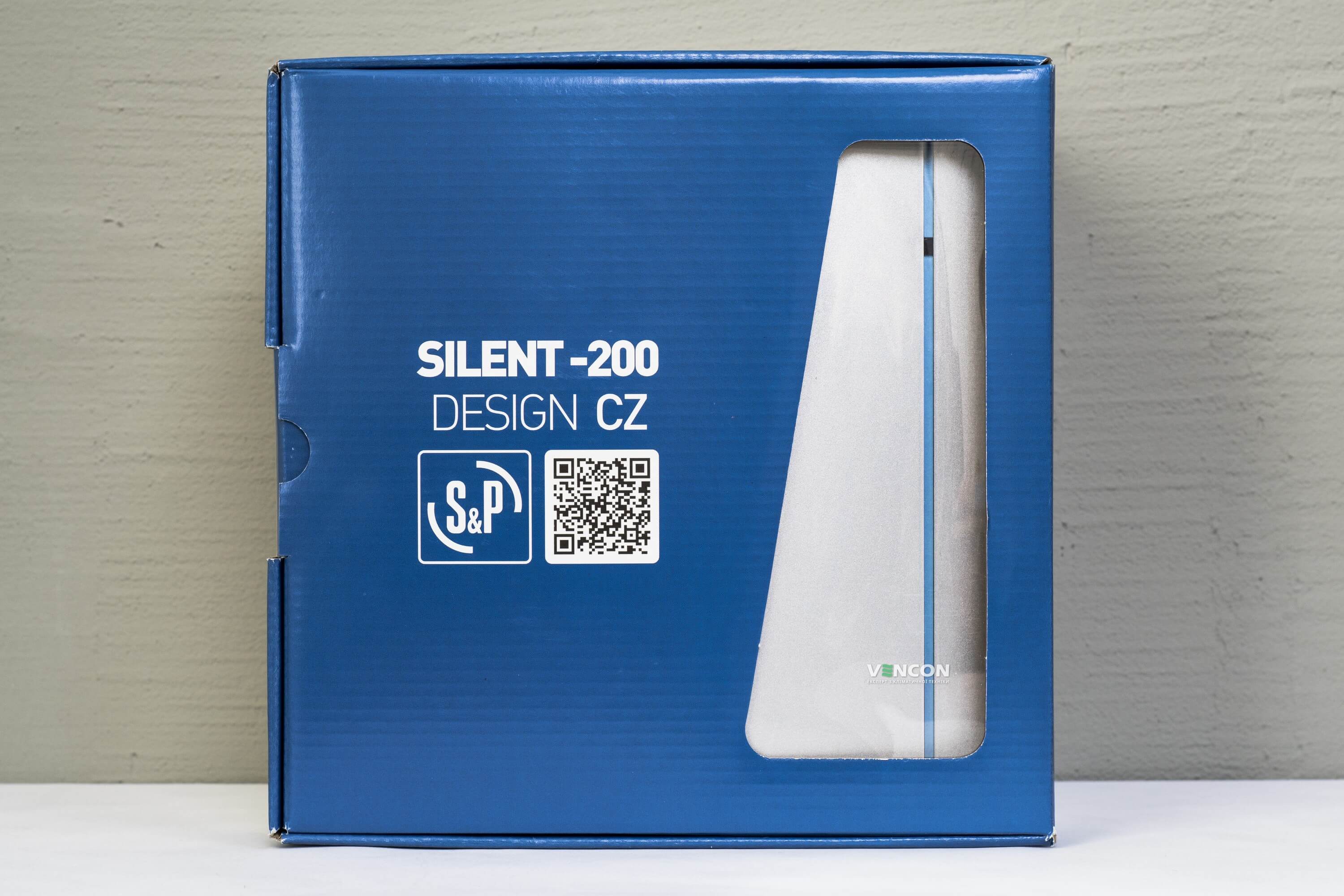 Витяжний вентилятор Soler&Palau Silent-100 CZ Silver Design-3C (5210603400) ціна 4026.00 грн - фотографія 2