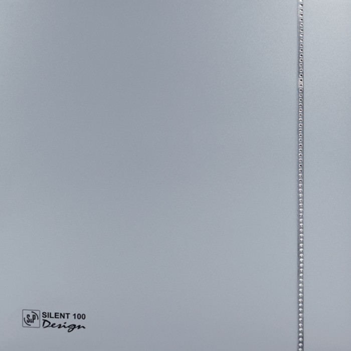 Витяжний вентилятор Soler&Palau Silent-100 CZ Silver Design Swarovski (5210622400) в інтернет-магазині, головне фото