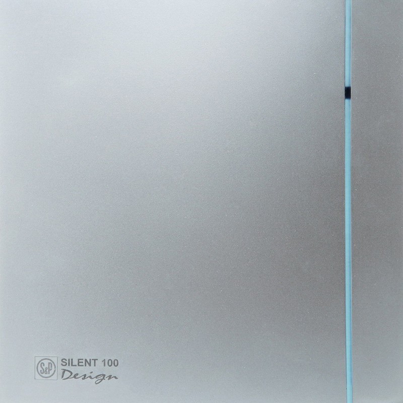 Вытяжной вентилятор Soler&Palau Silent-100 CRZ Silver Design (5210602700) в интернет-магазине, главное фото