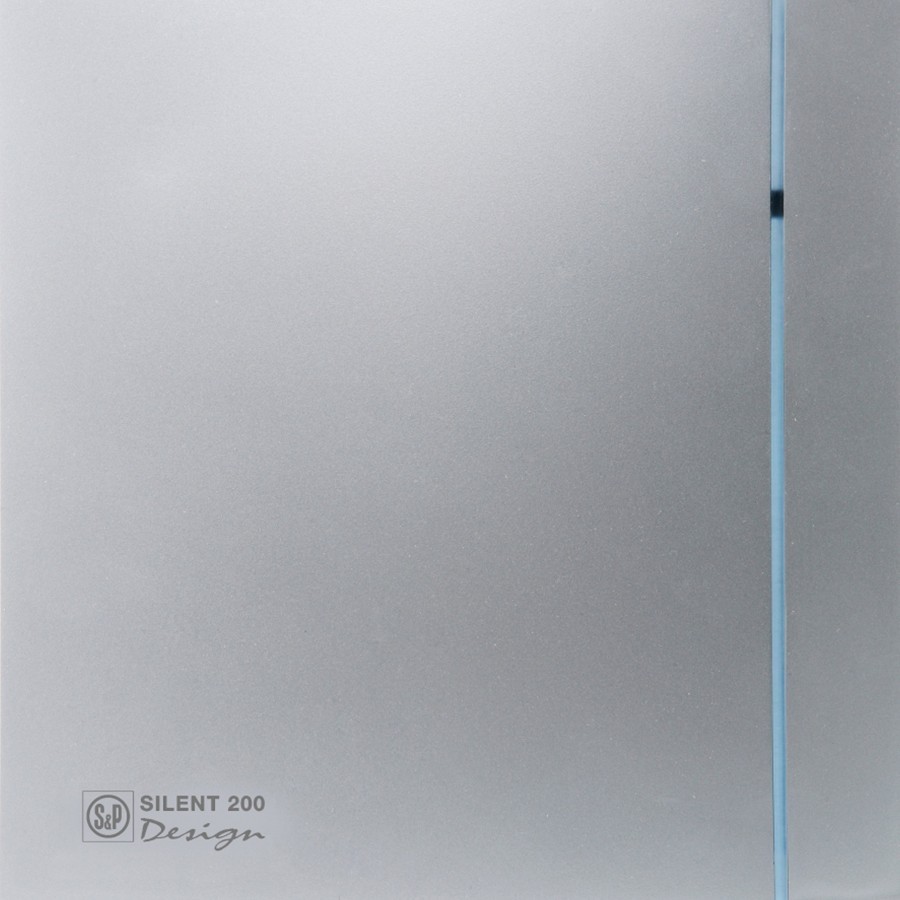 Вентилятор Soler&Palau з таймером вимкнення Soler&Palau Silent-200 CRZ Silver Design-3C (5210606100)